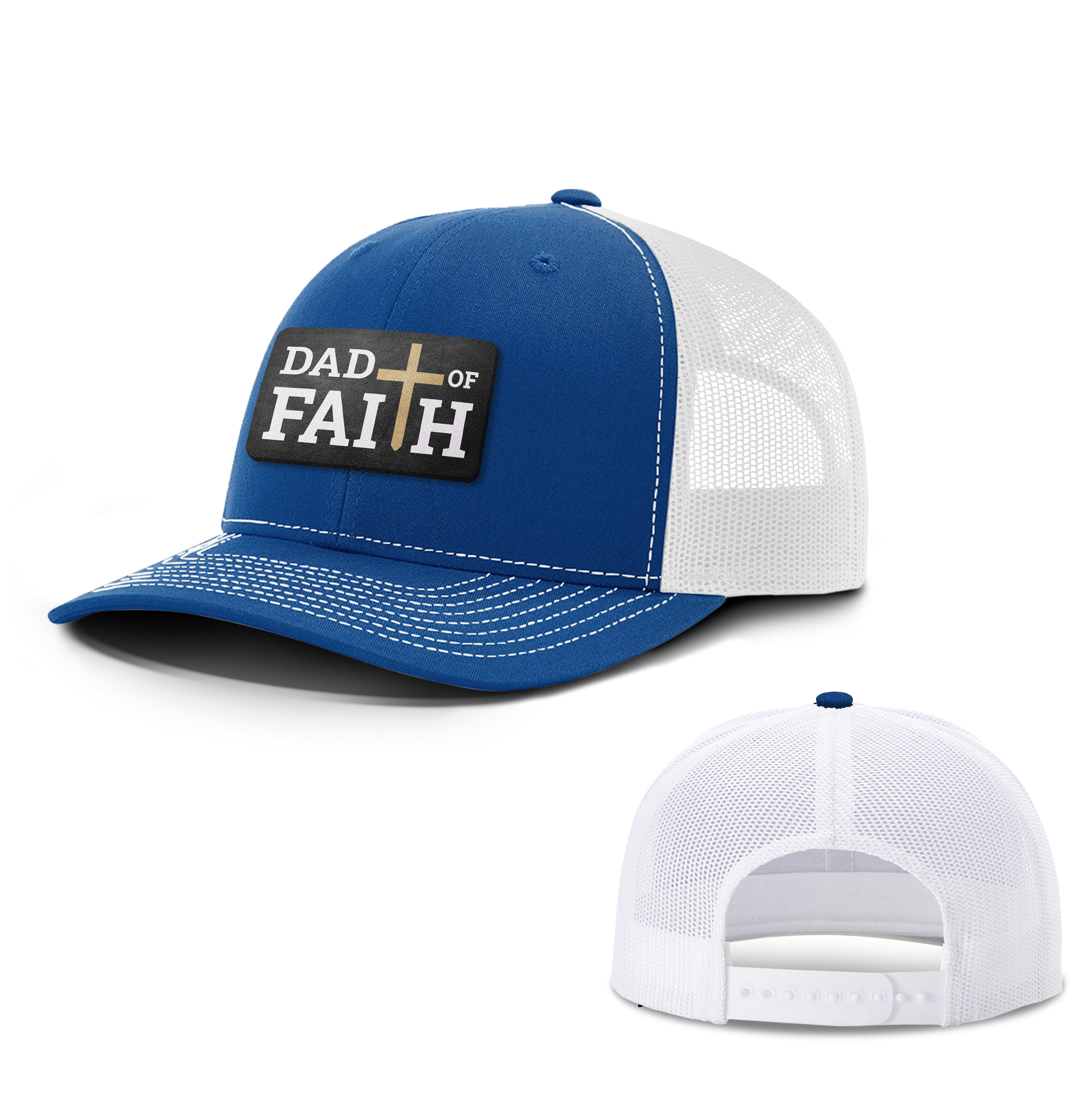 Dad Of Faith Patch Hats