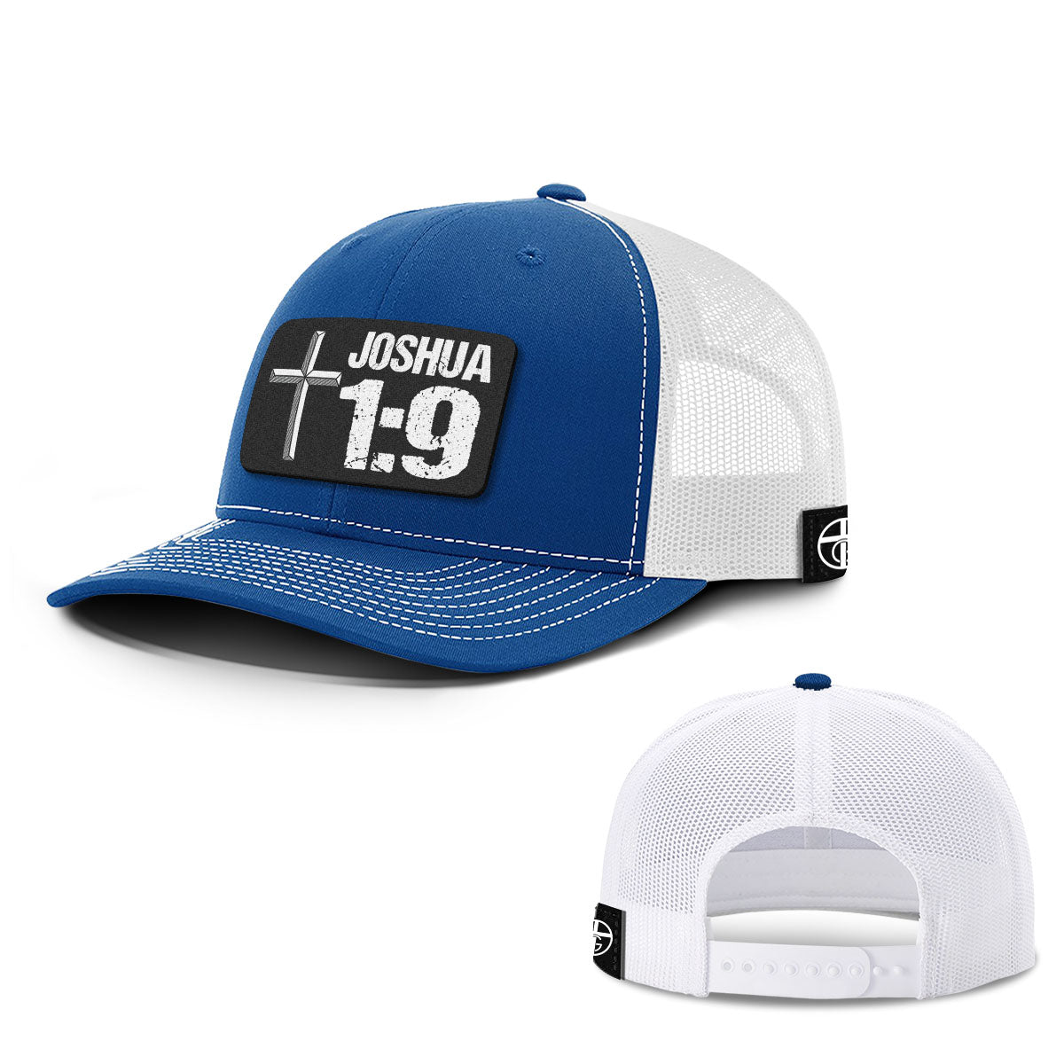 Joshua 1:9 Patch Hats