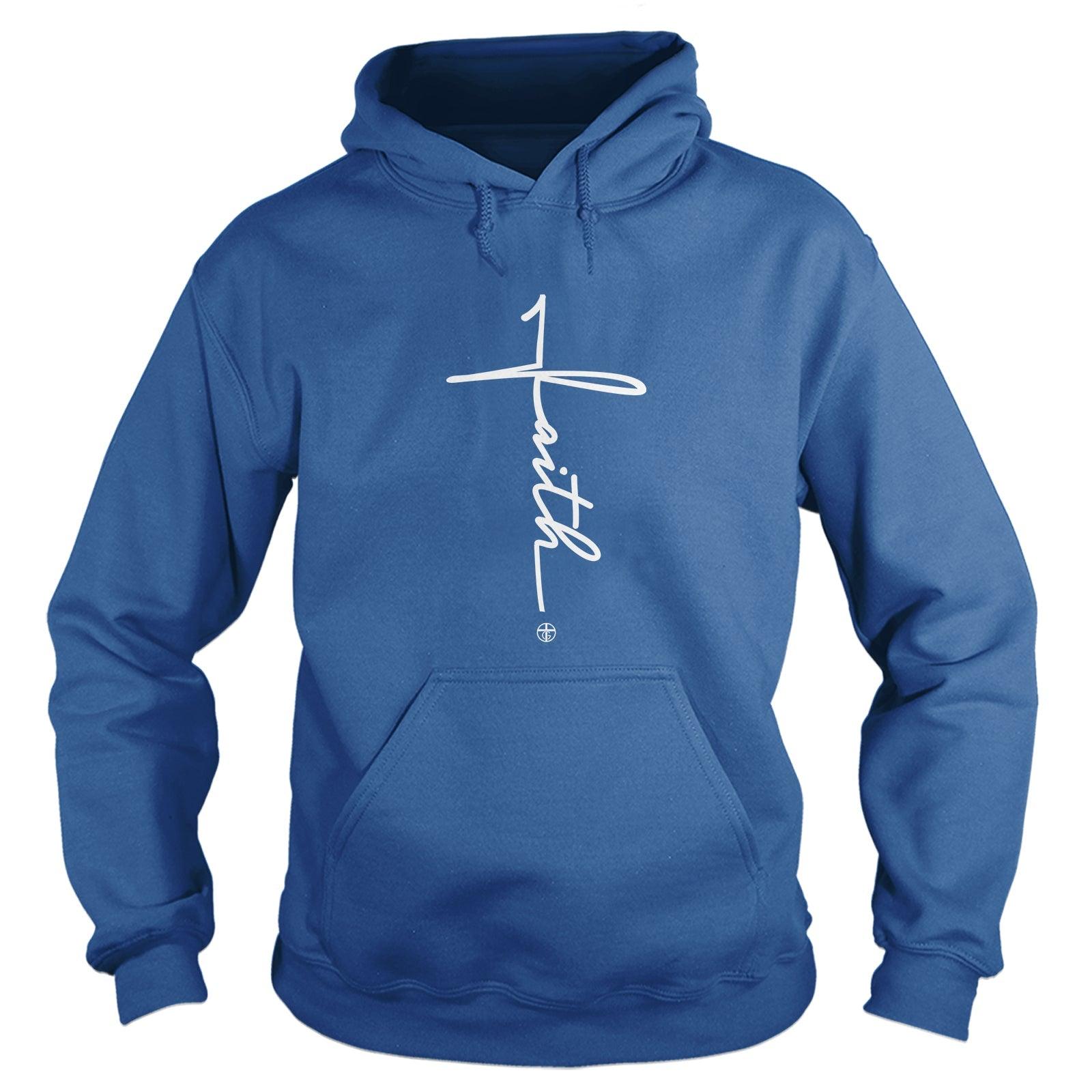 Faith Cross Hoodie - Our True God