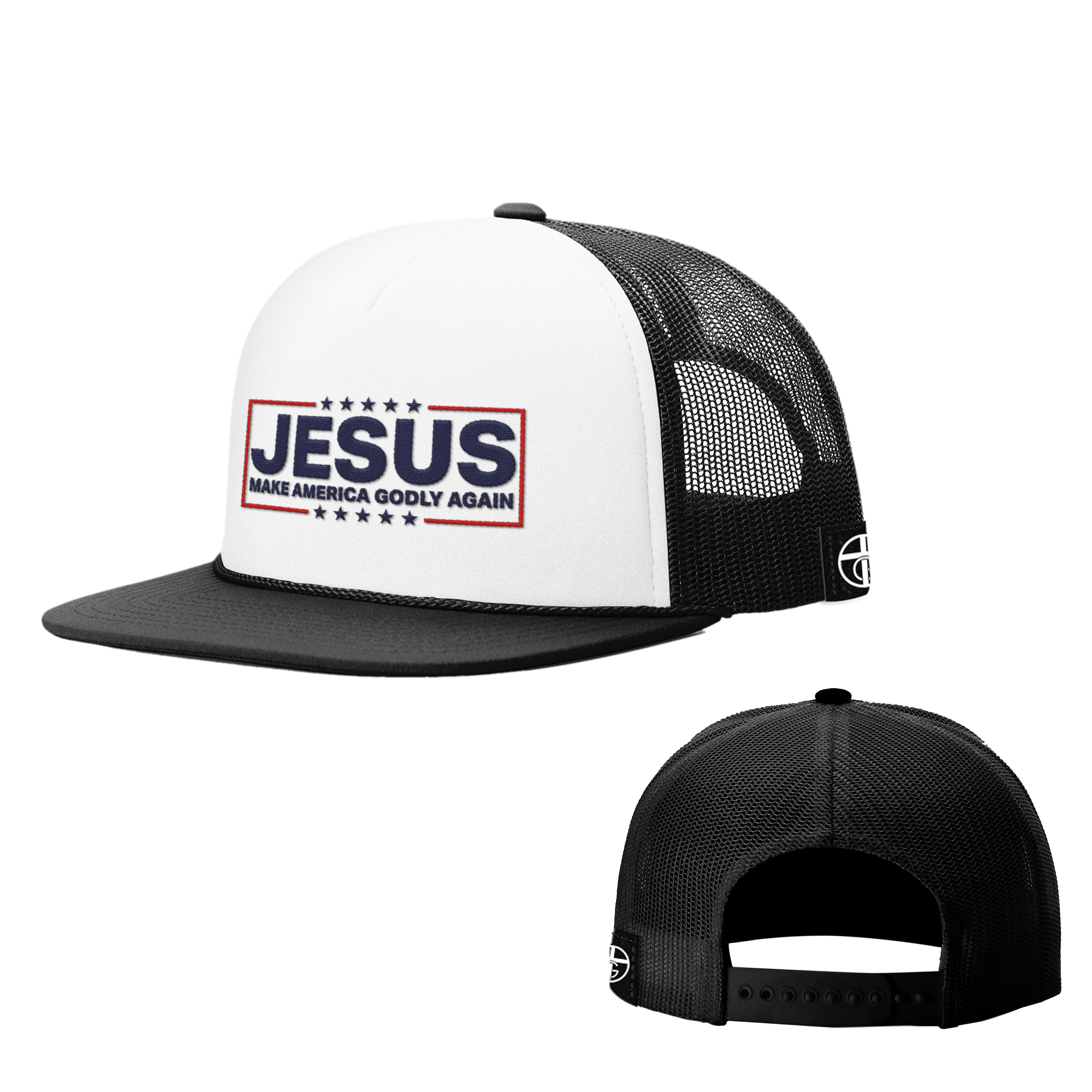 Jesus Make America Godly Again Foam Trucker Hats