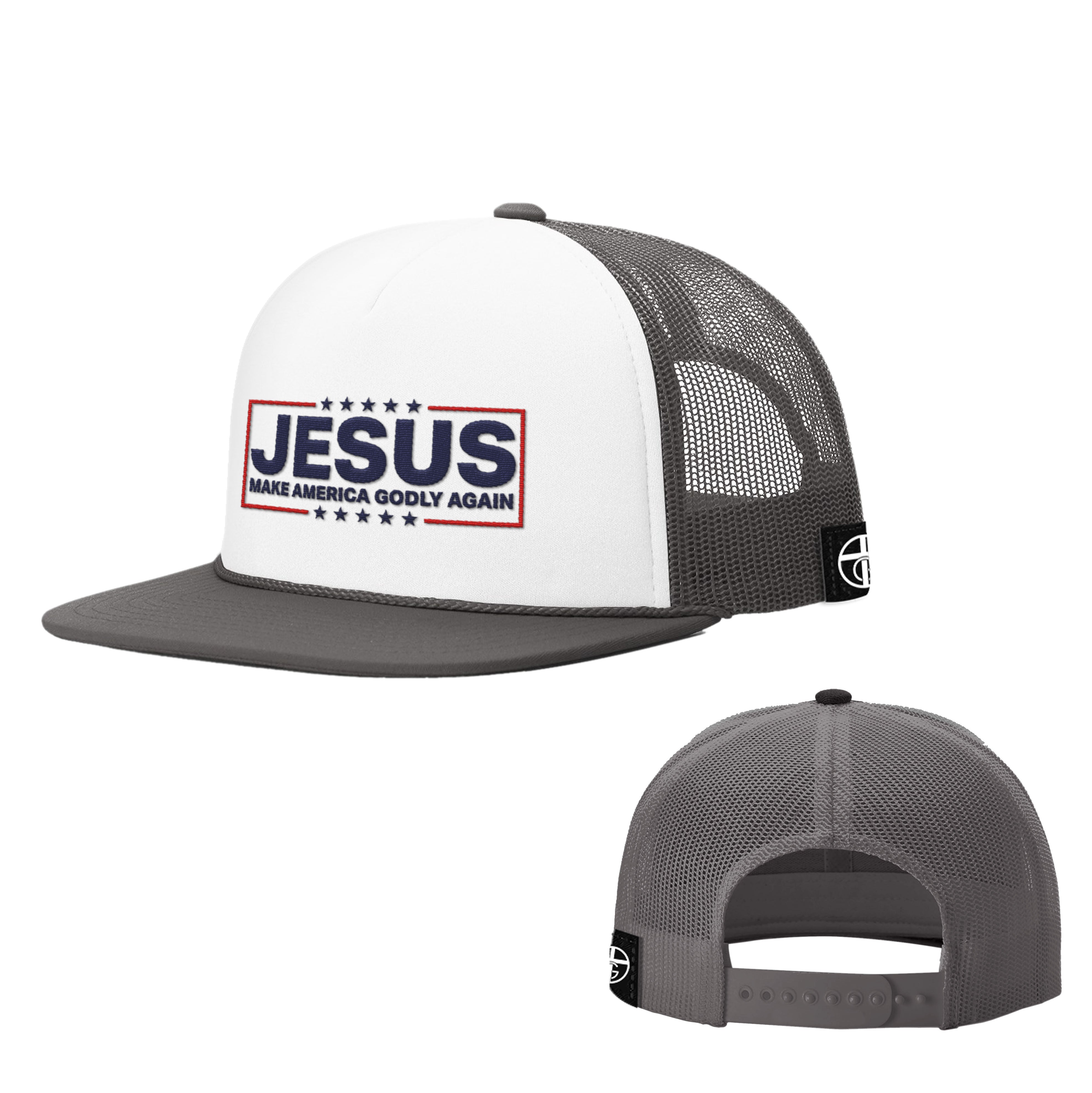 Jesus Make America Godly Again Foam Trucker Hats