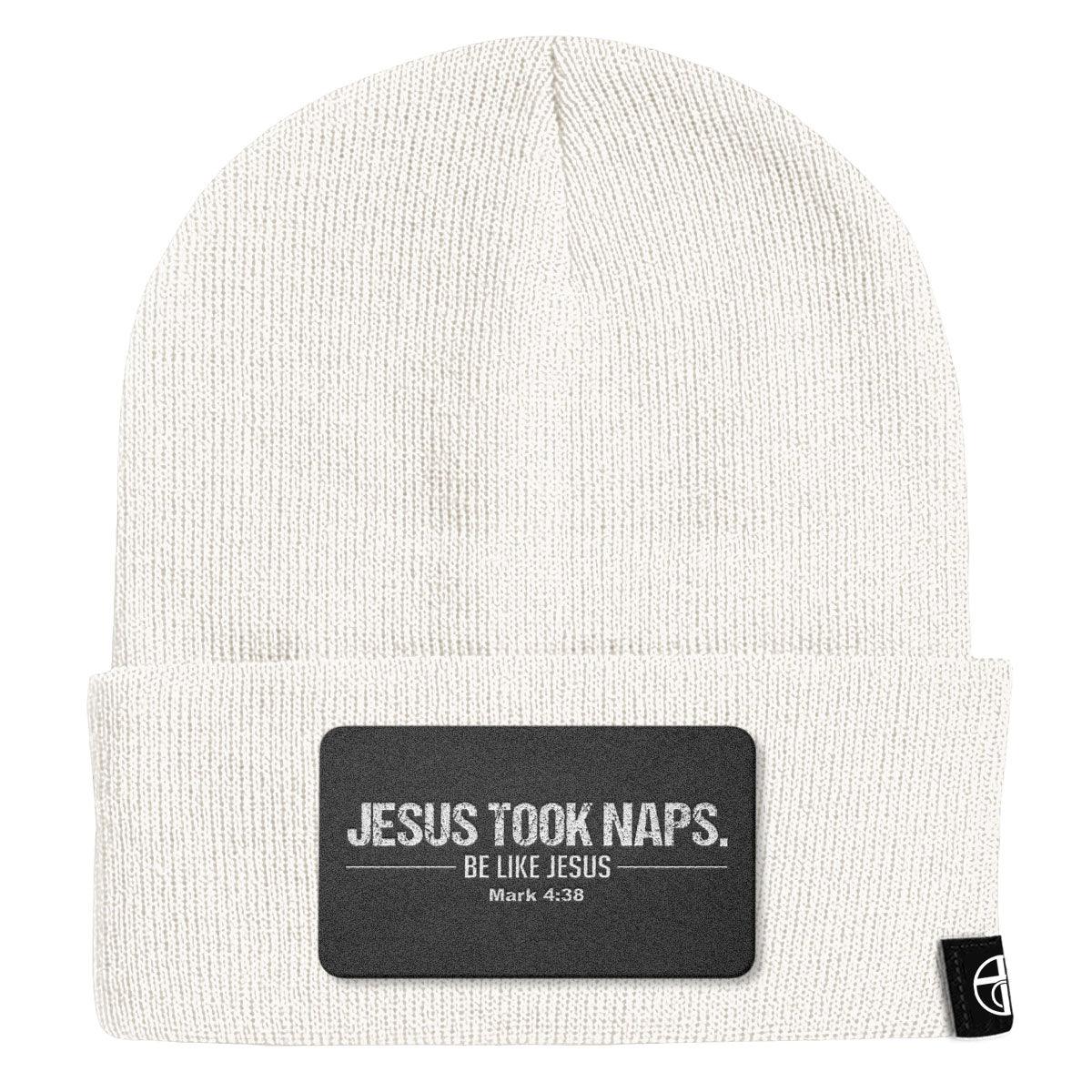 Jesus Took Naps Patch Beanies - Our True God