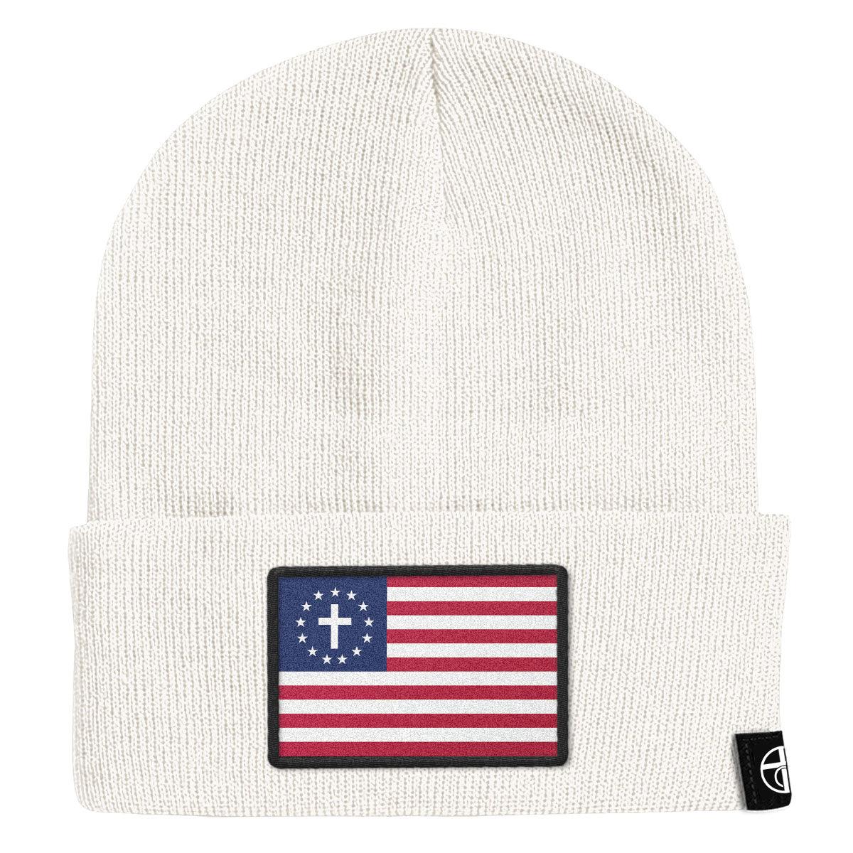 One Nation Under God Patch Beanies - Our True God