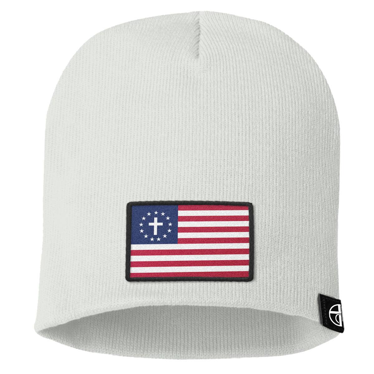 One Nation Under God Patch Beanies - Our True God