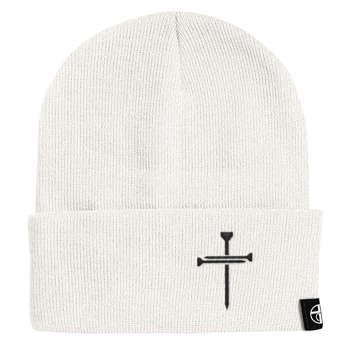 Nail Cross Lower Left Beanies - Our True God