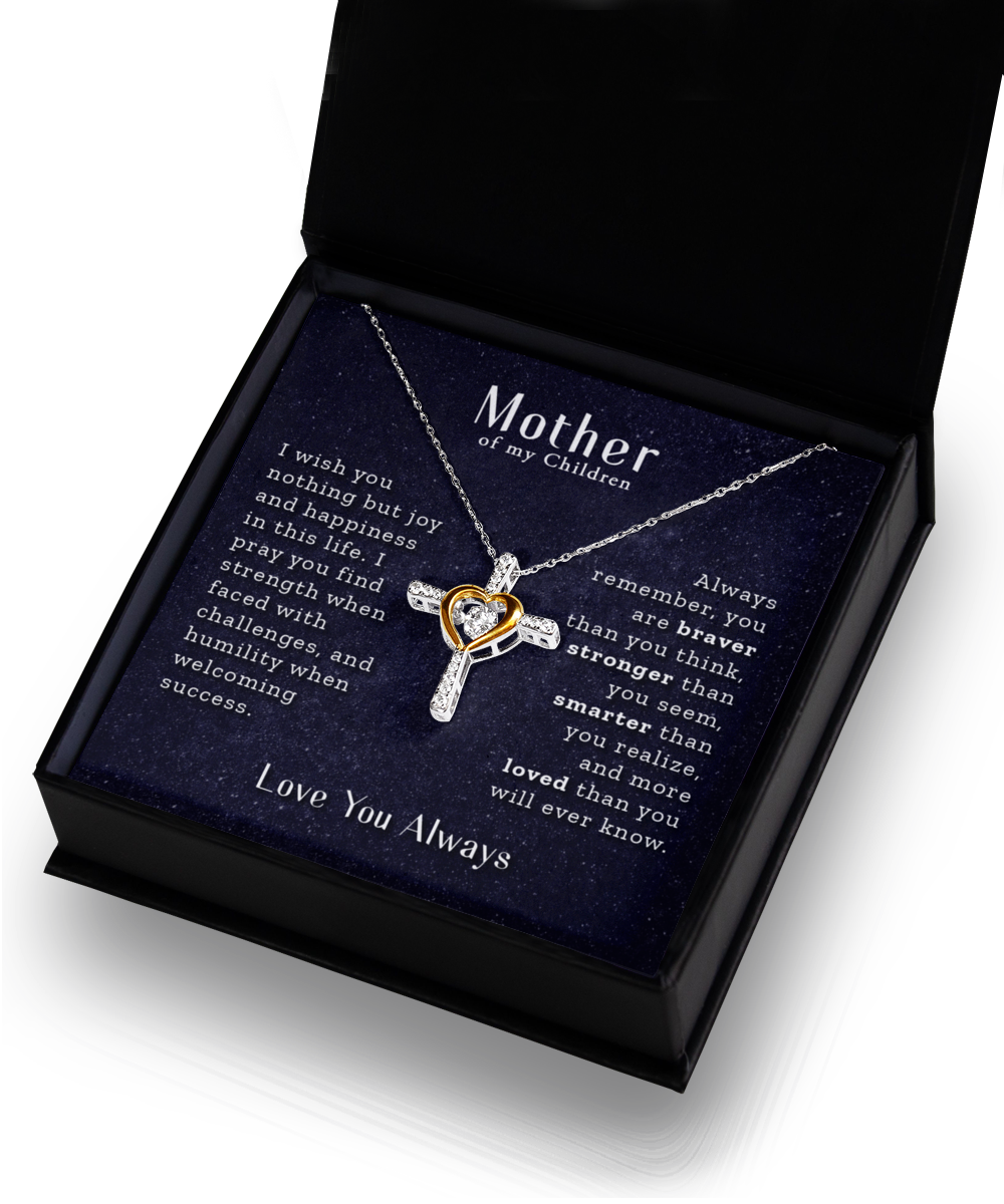 Mother Of My Children - Always Remember - Cross Necklace