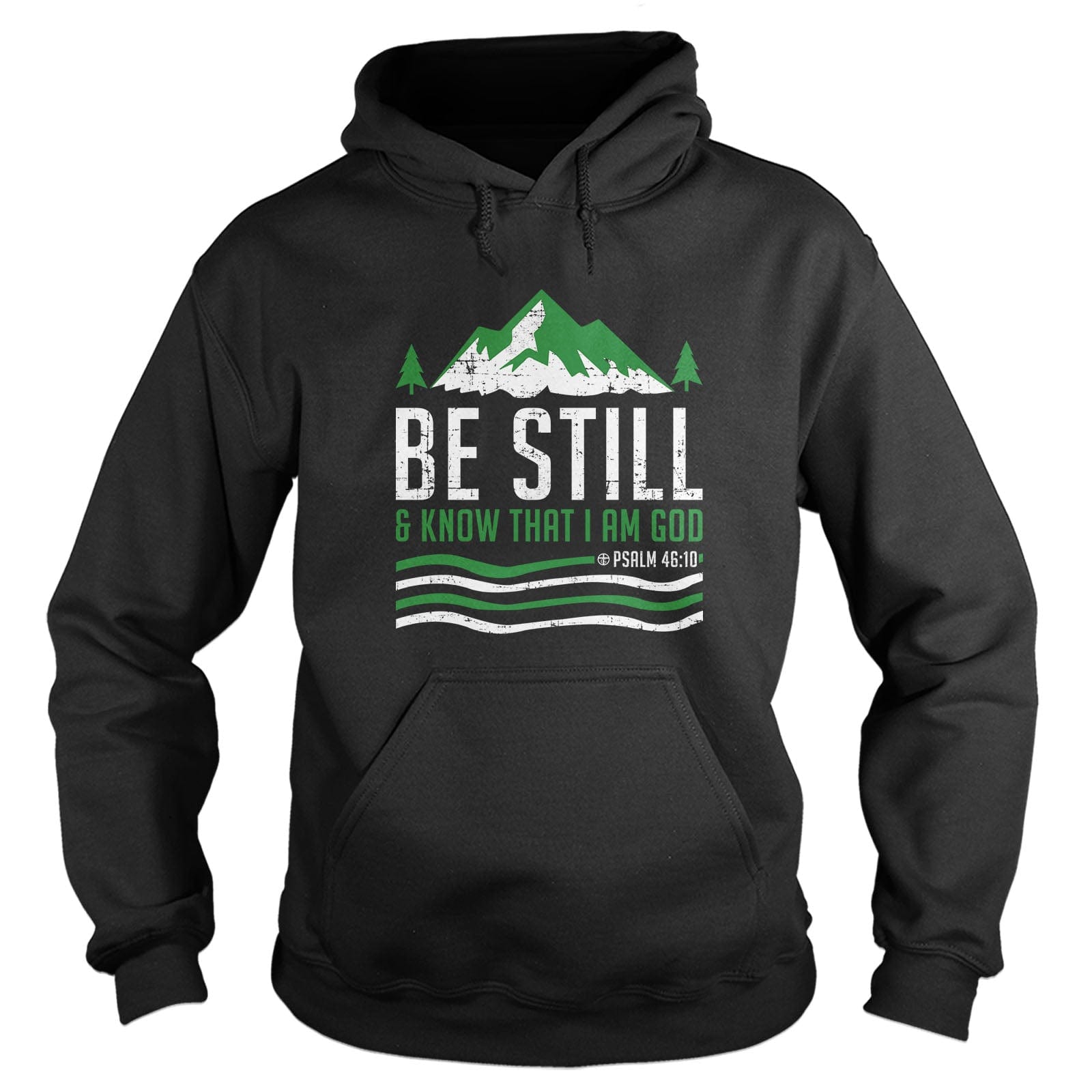 Our True God Apparel Hoodie / Black / S Be Still And Know