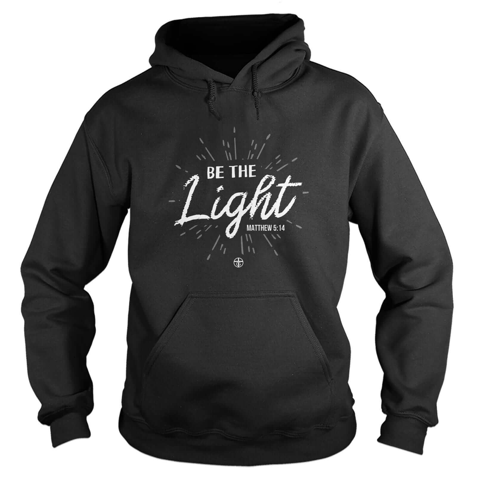 Our True God Apparel Hoodie / Black / S Be The Light Hoodie