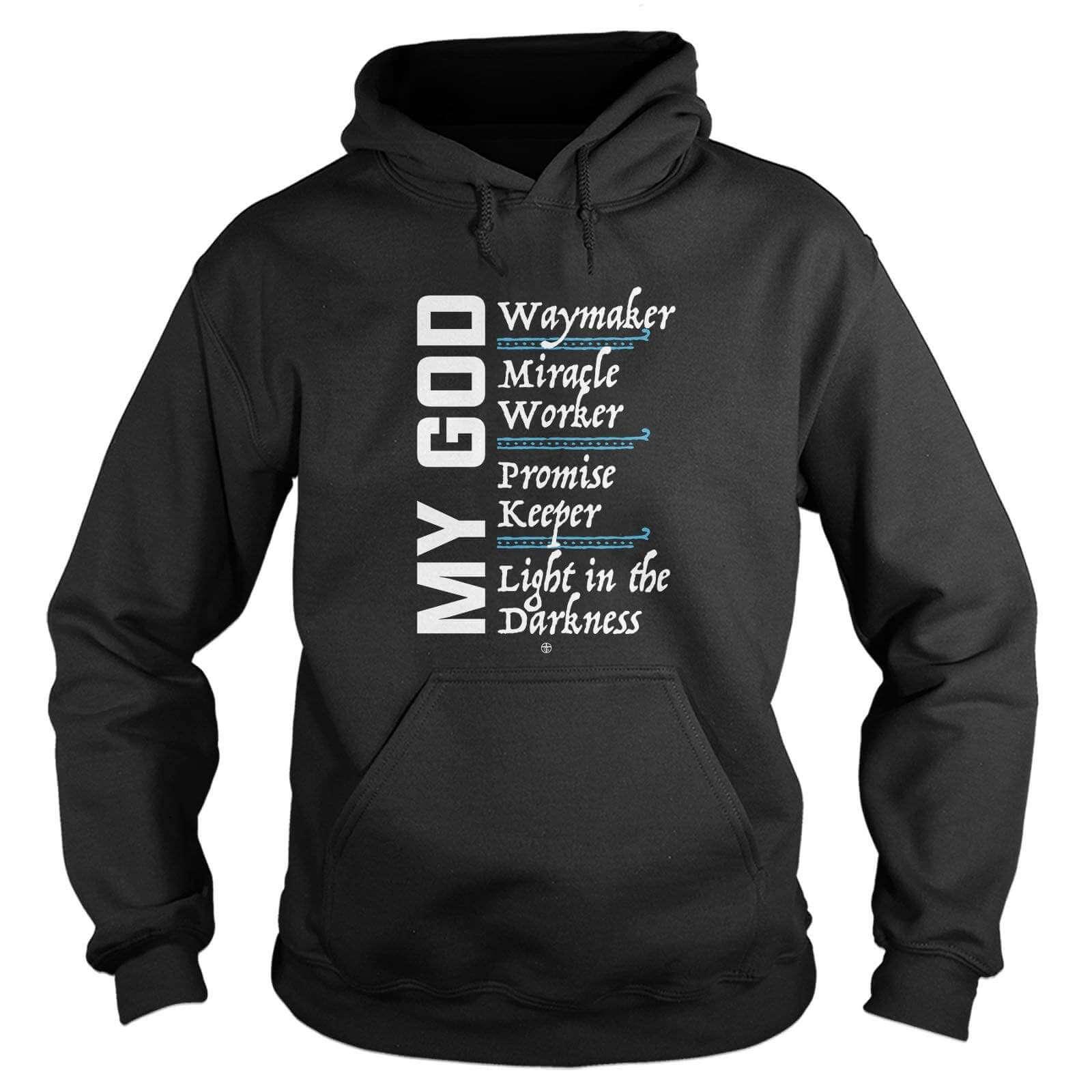 Our True God Apparel Hoodie / Black / S My God Hoodie