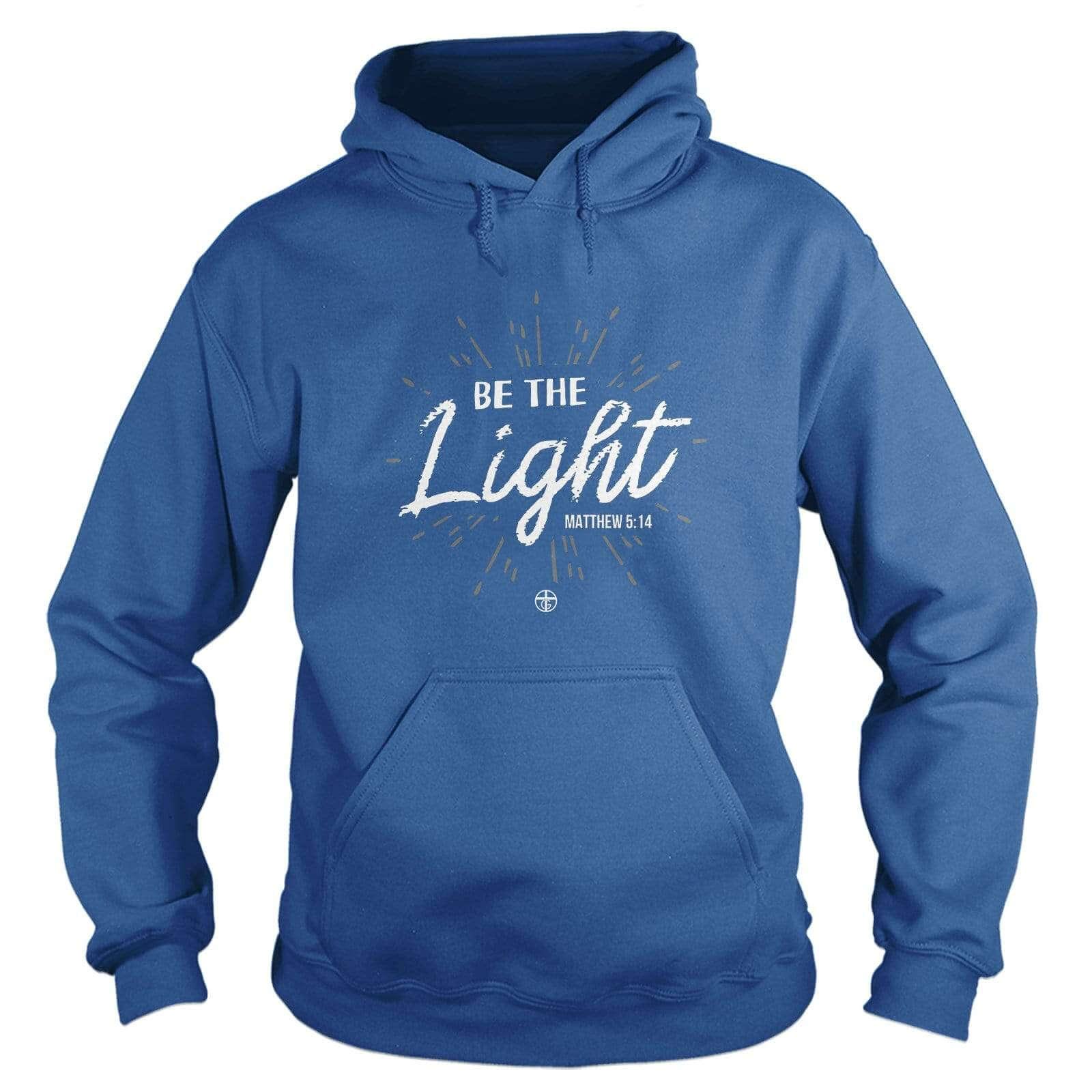 Our True God Apparel Hoodie / Royal Blue / S Be The Light Hoodie