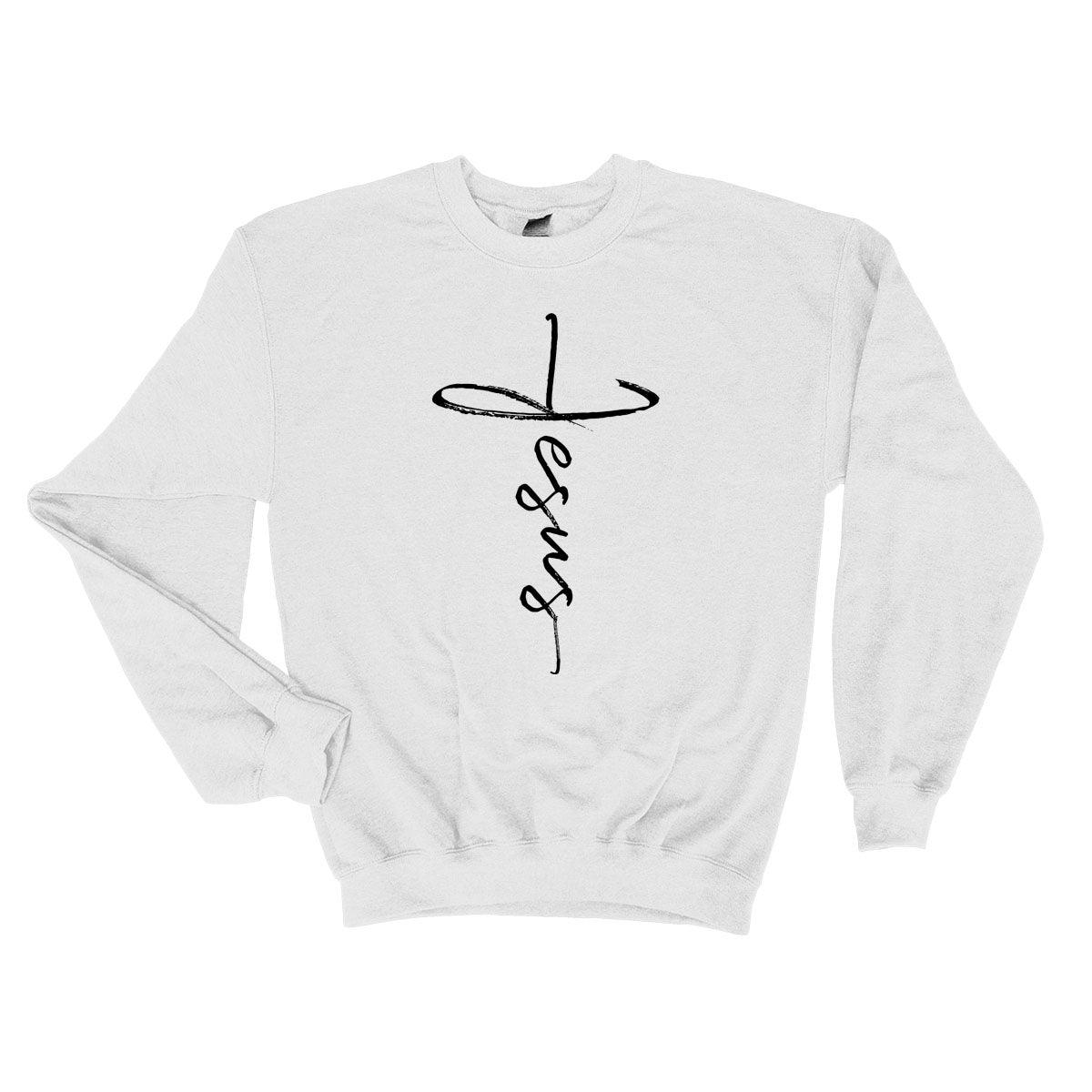 Our True God Apparel Jesus Cross Long Sleeve T-Shirt