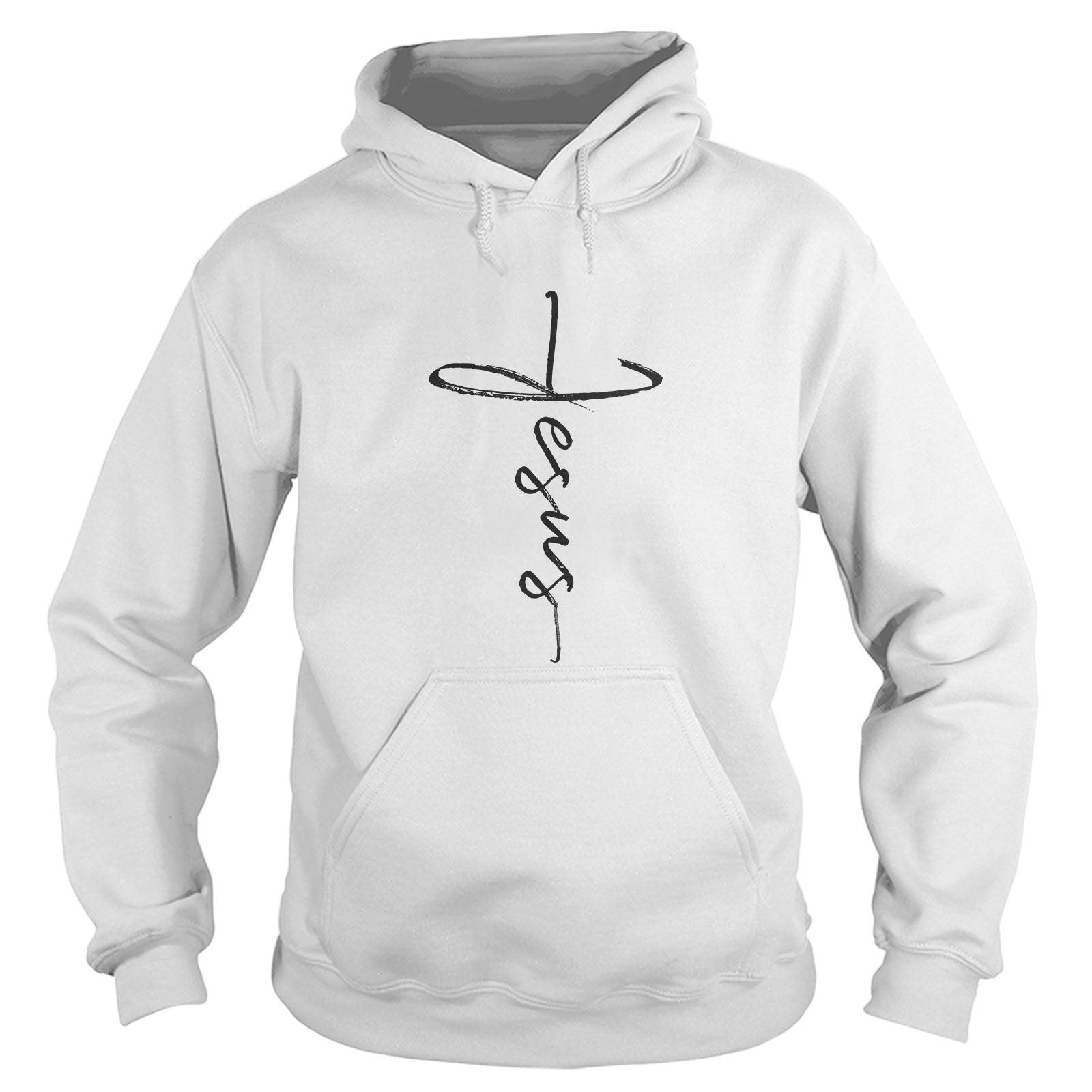 Our True God Apparel Jesus Cross Long Sleeve T-Shirt