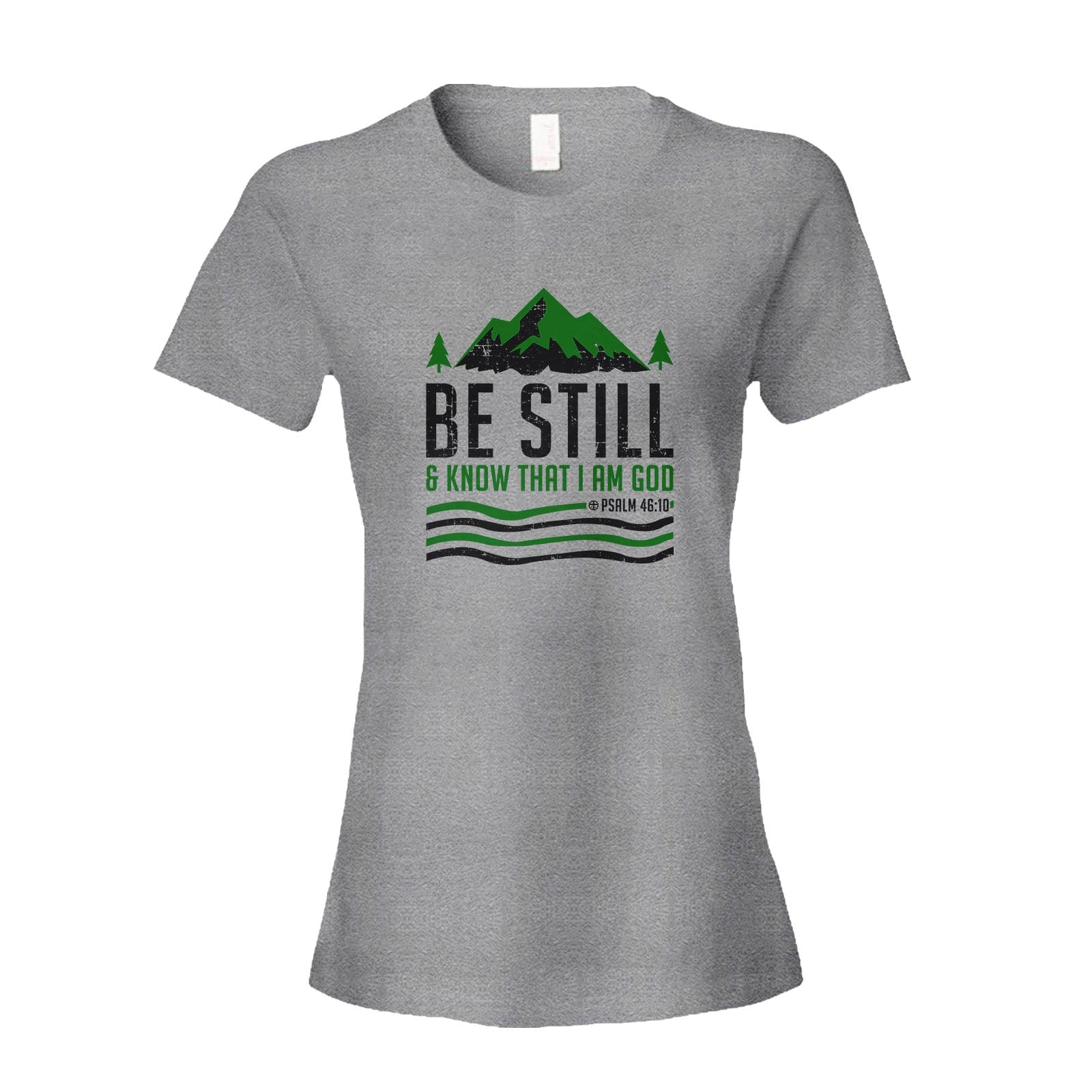 Our True God Apparel Women's Shirt / Grey / S Be Still And Know