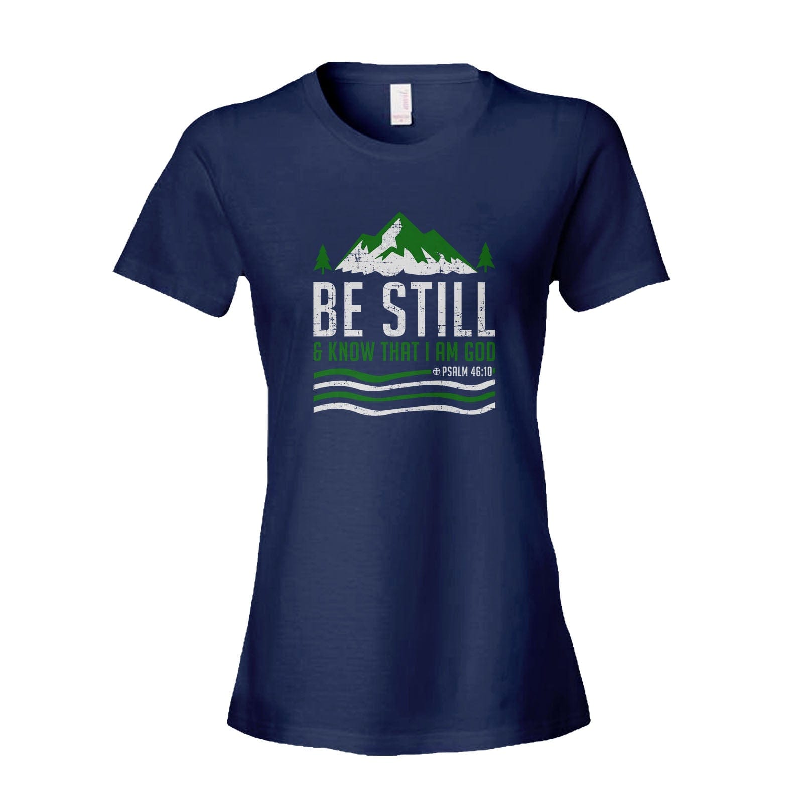 Our True God Apparel Women's Shirt / Navy / S Be Still And Know