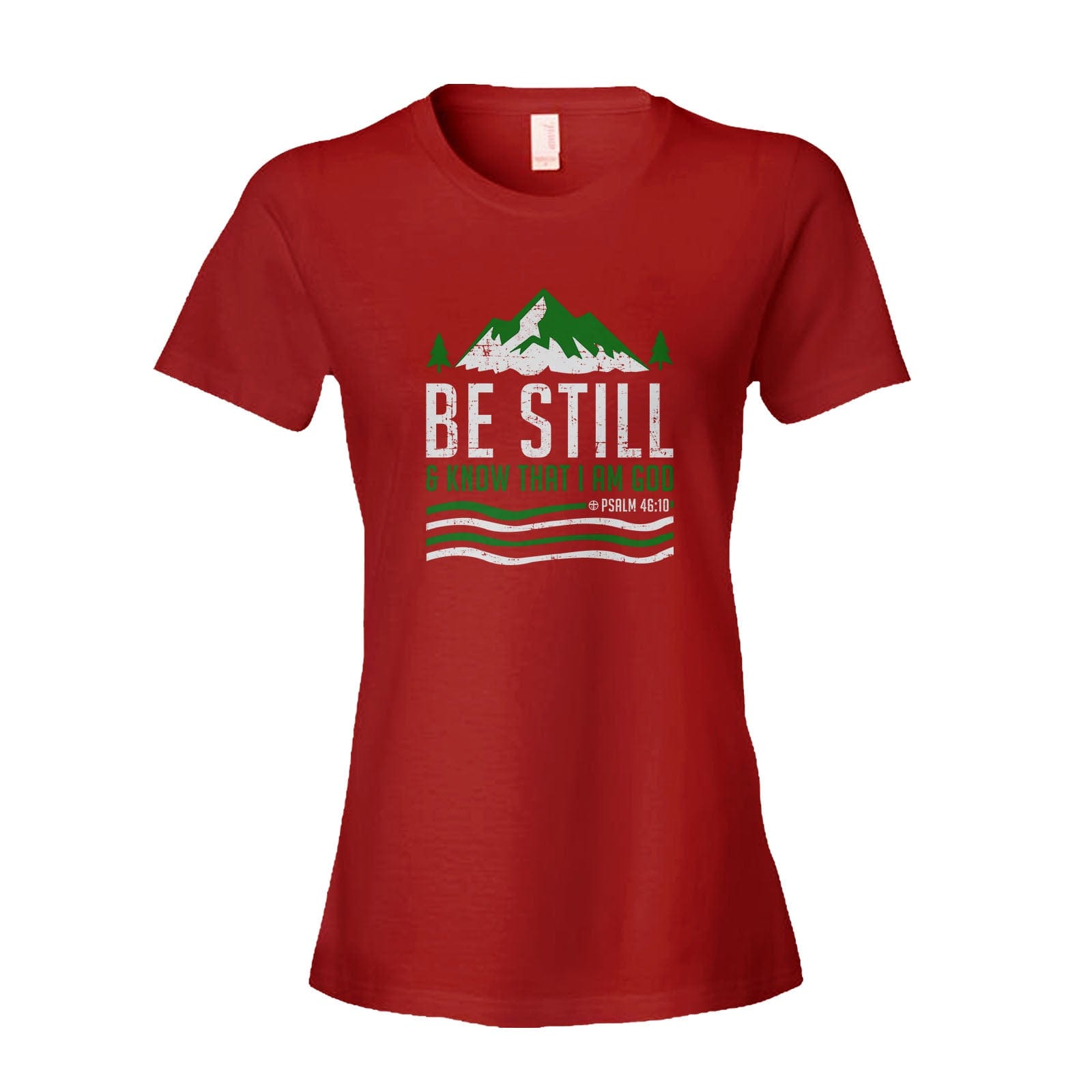 Our True God Apparel Women's Shirt / Red / S Be Still And Know