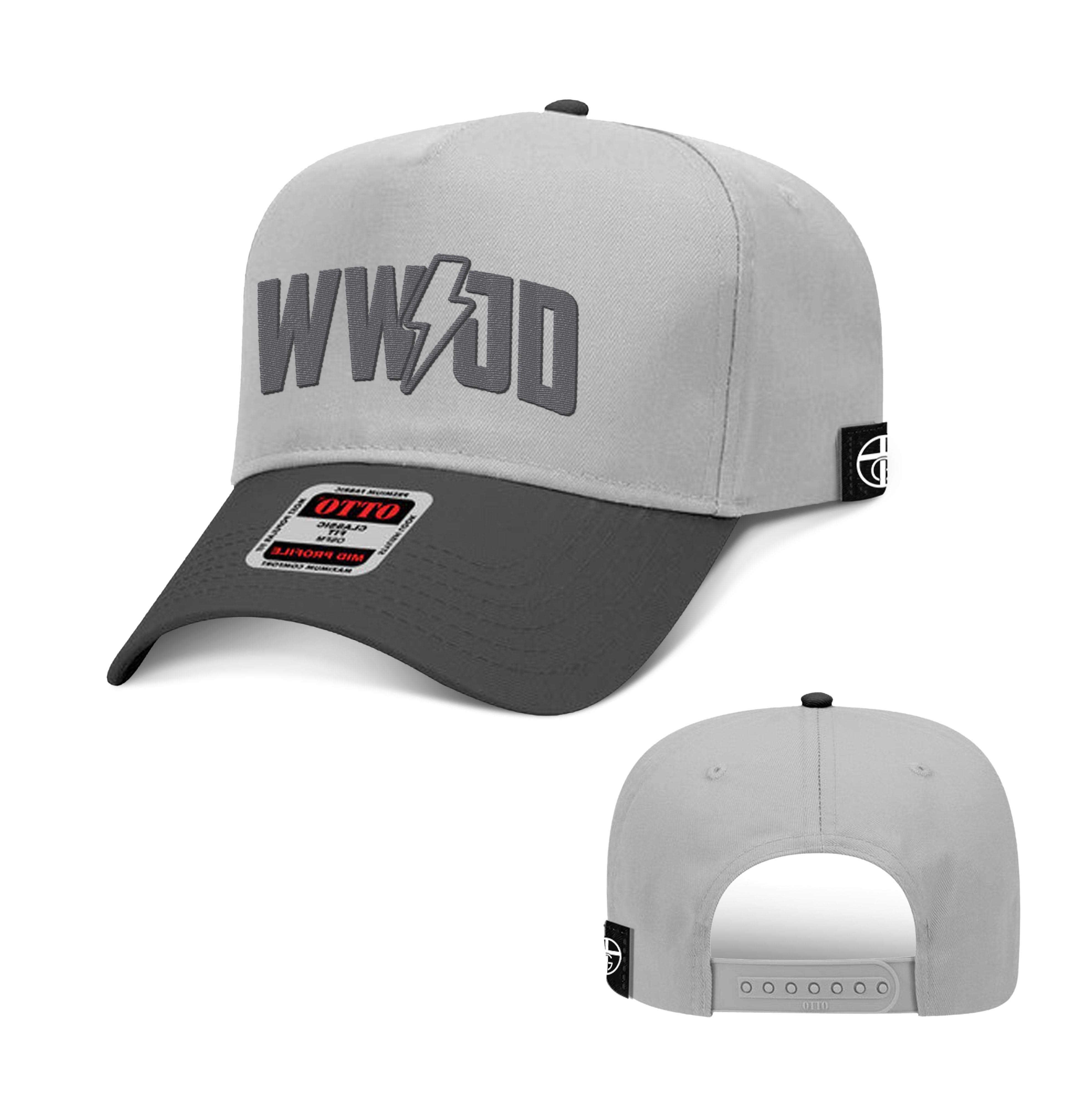 Our True God Hat Baseball / Black and Grey / One Size WWJD Baseball Hats