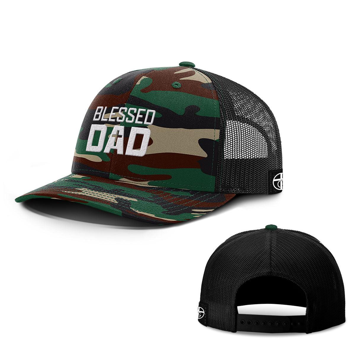 Our True God Hat Blessed Dad Hats