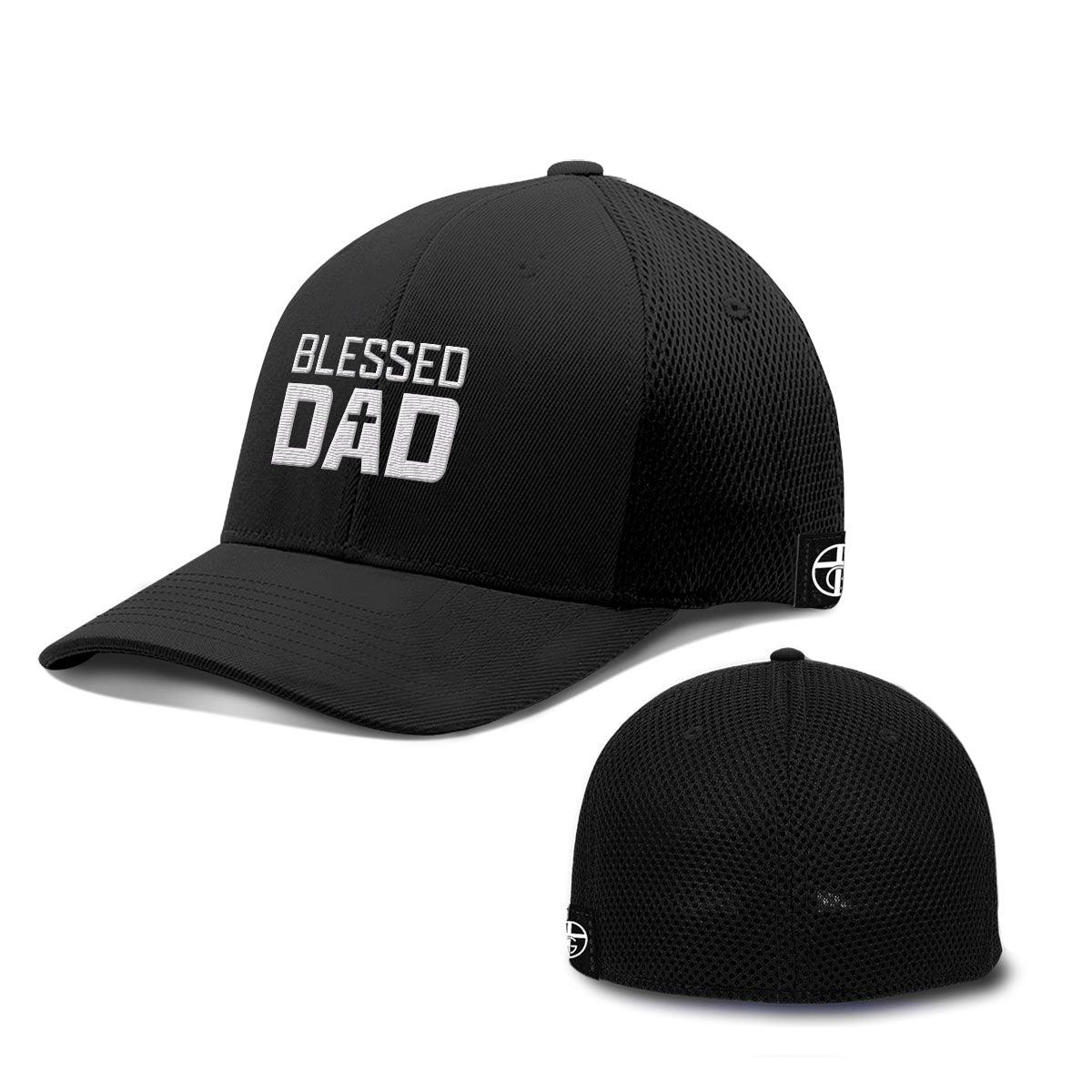 Our True God Hat Flexfit / Full Black / S/M Blessed Dad Hats