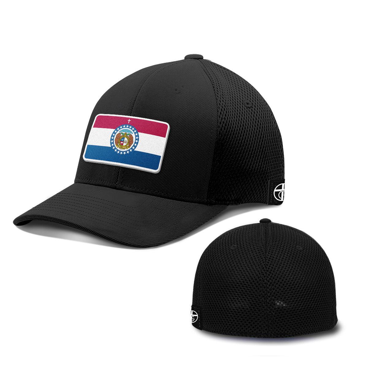 Our True God Hat Flexfit / Full Black / S/M Missouri is God’s Country Patch Hats