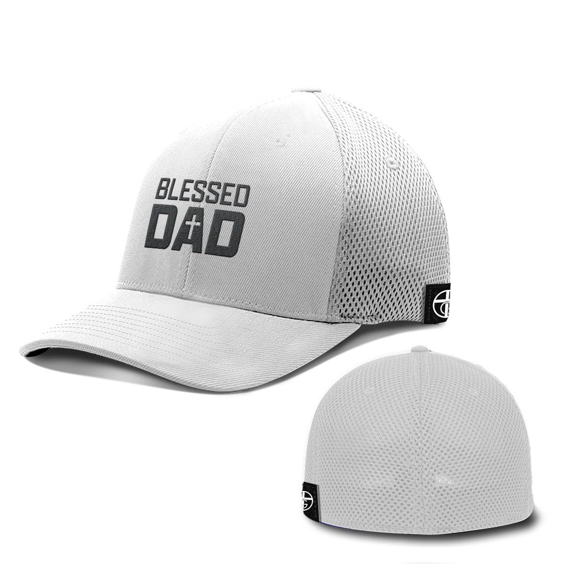 Our True God Hat Flexfit / White / S/M Blessed Dad Hats