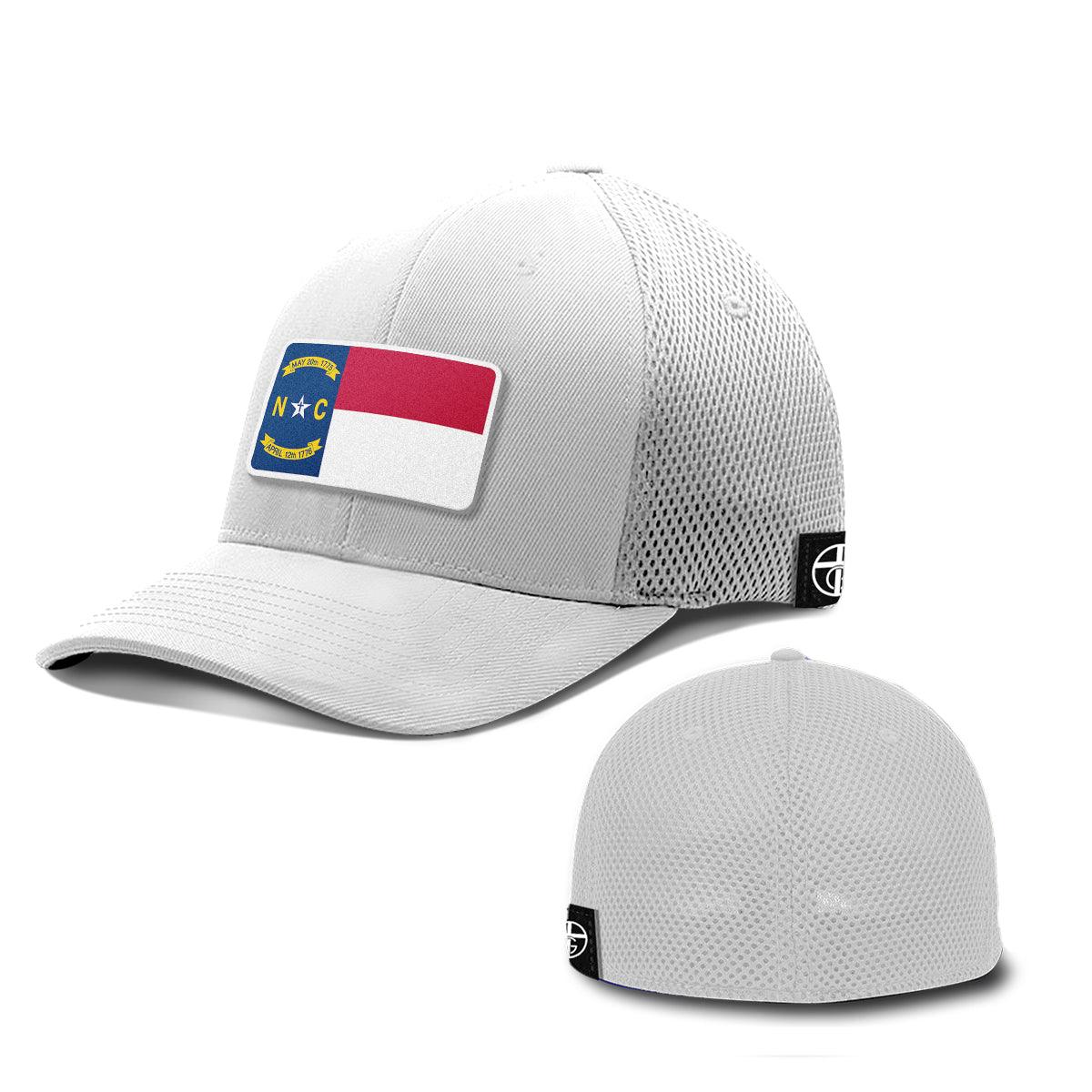 Our True God Hat Flexfit / White / S/M North Carolina is God’s Country Patch Hats