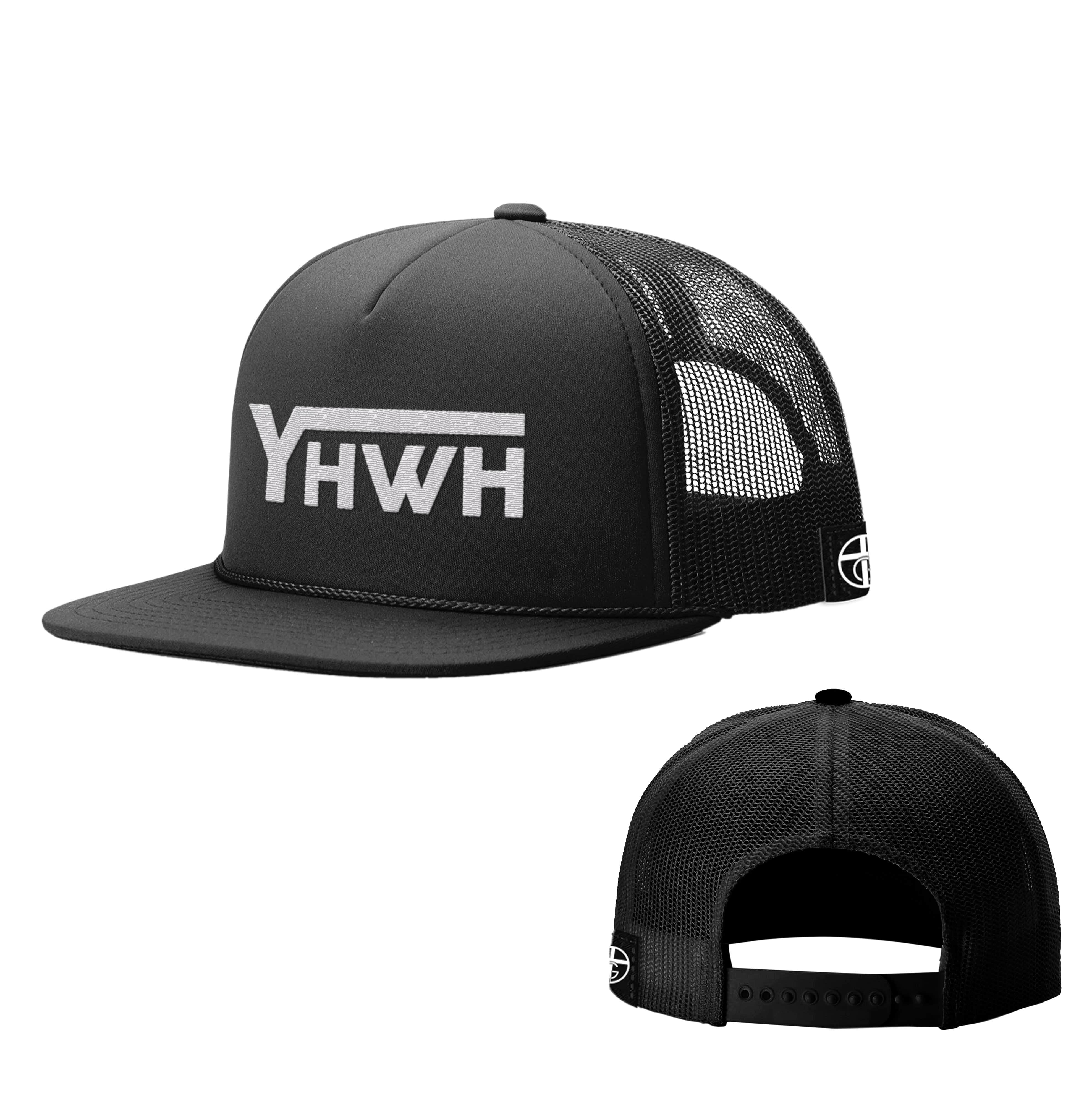 Our True God Hat Full Black / One Size YHWH Foam Trucker Hats