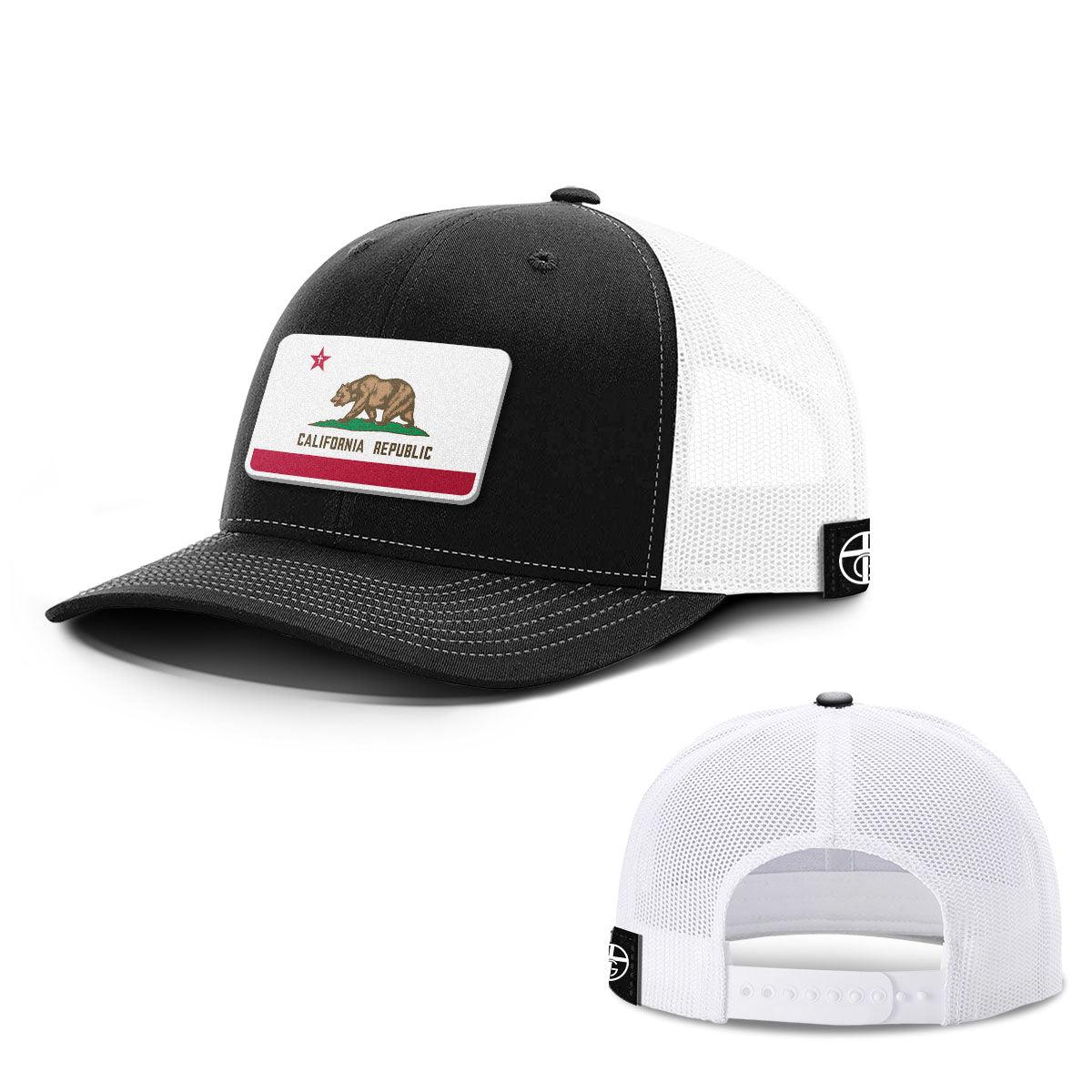 Our True God Hat Snapback / Black and White / One Size California is God’s Country Patch Hats