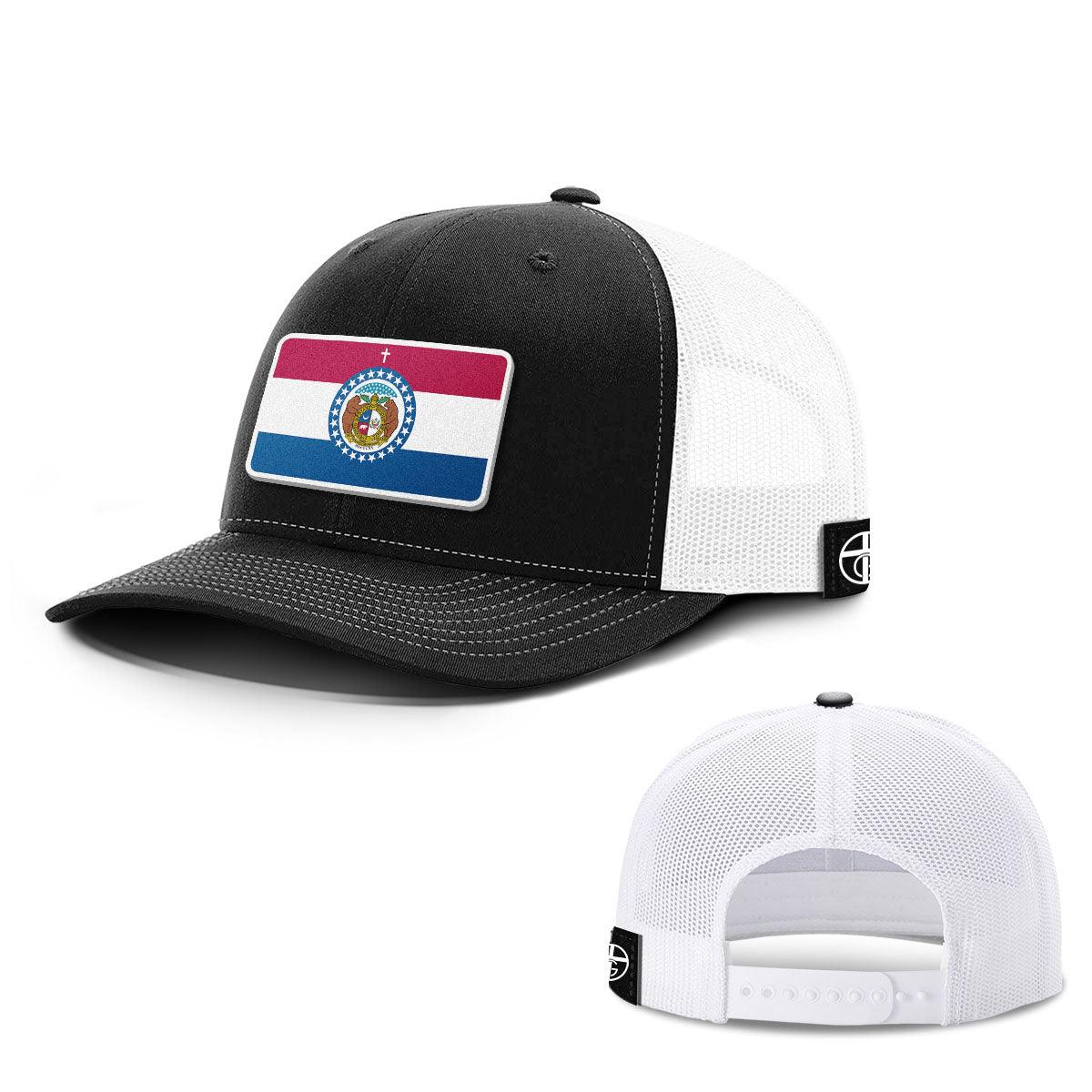 Our True God Hat Snapback / Black and White / One Size Missouri is God’s Country Patch Hats