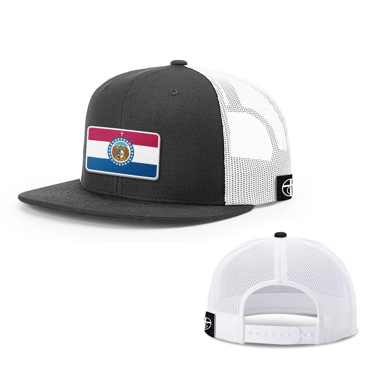 Our True God Hat Snapback Flatbill / Black and White / One Size Missouri is God’s Country Patch Hats