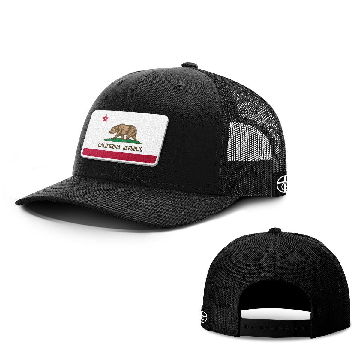 Our True God Hat Snapback / Full Black / One Size California is God’s Country Patch Hats