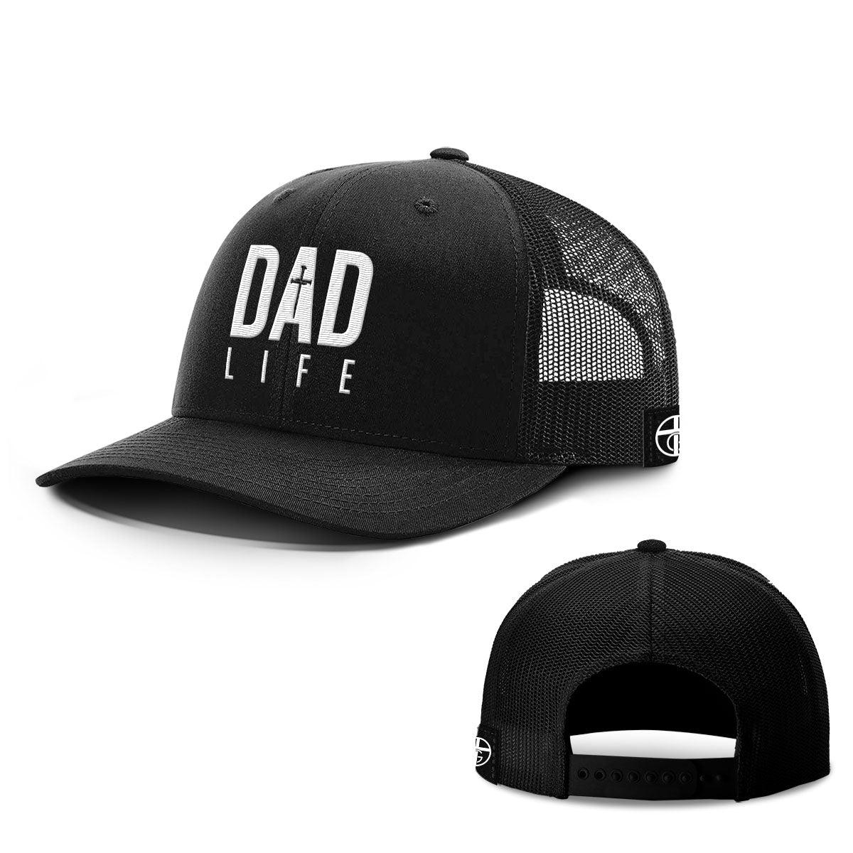 Our True God Hat Snapback / Full Black / One Size Dad Life Hats