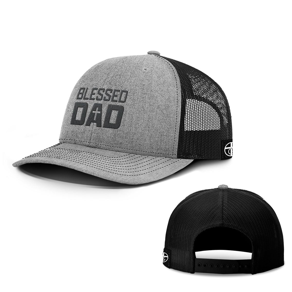 Our True God Hat Snapback / Heather and Black / One Size Blessed Dad Hats