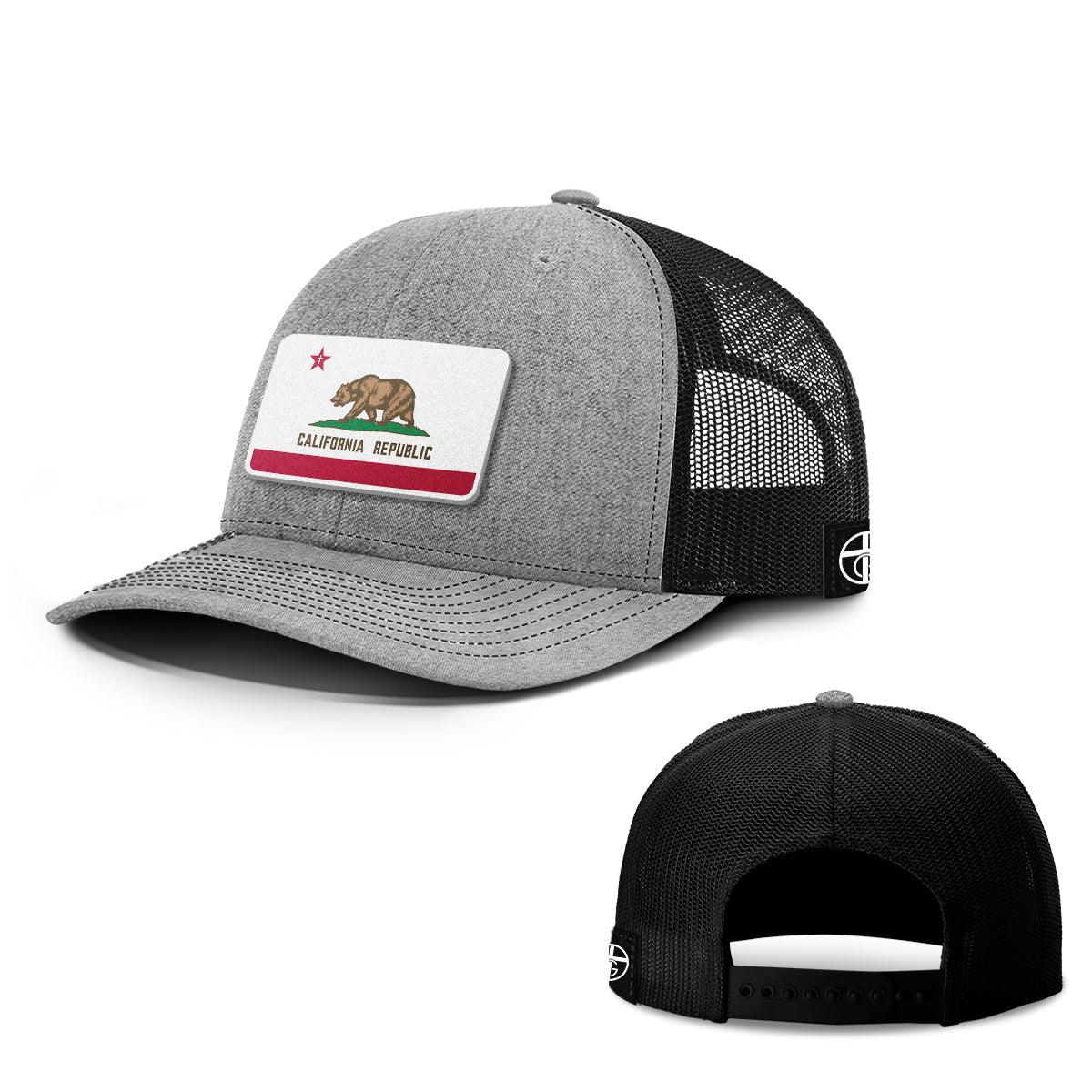 Our True God Hat Snapback / Heather and Black / One Size California is God’s Country Patch Hats