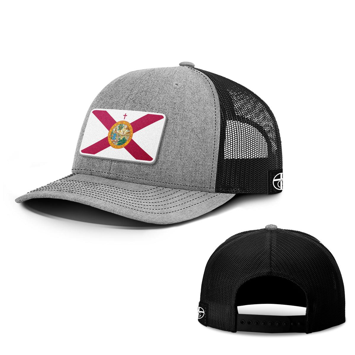 Our True God Hat Snapback / Heather and Black / One Size Florida is God’s Country Patch Hats