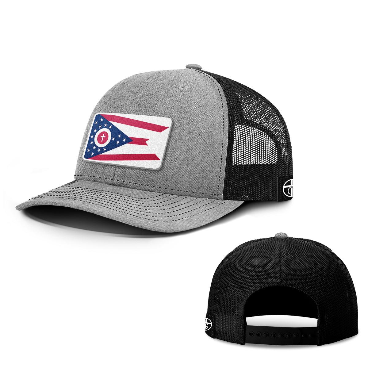 Our True God Hat Snapback / Heather and Black / One Size Ohio is God’s Country Patch Hats