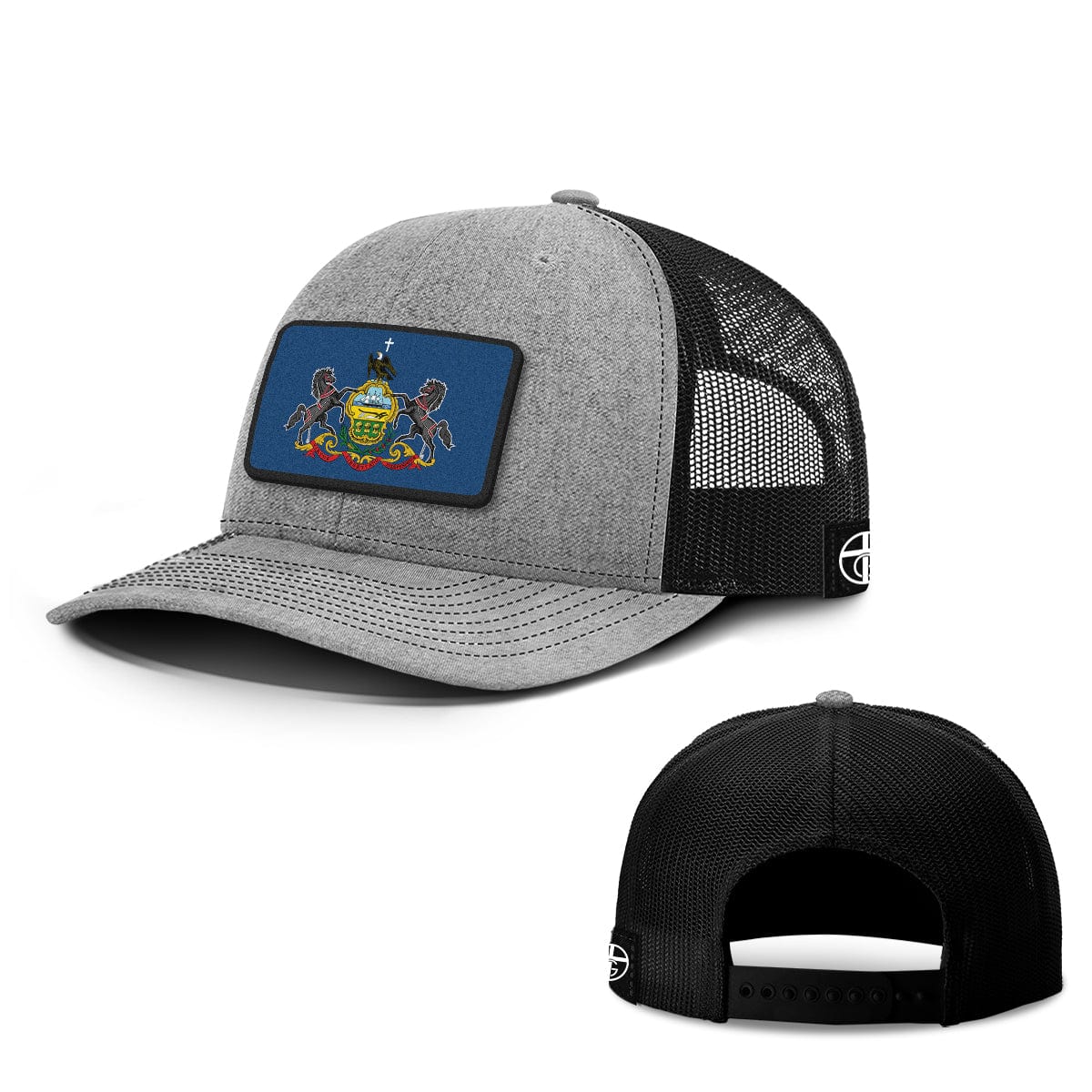 Our True God Hat Snapback / Heather and Black / One Size Pennsylvania is God’s Country Patch Hats