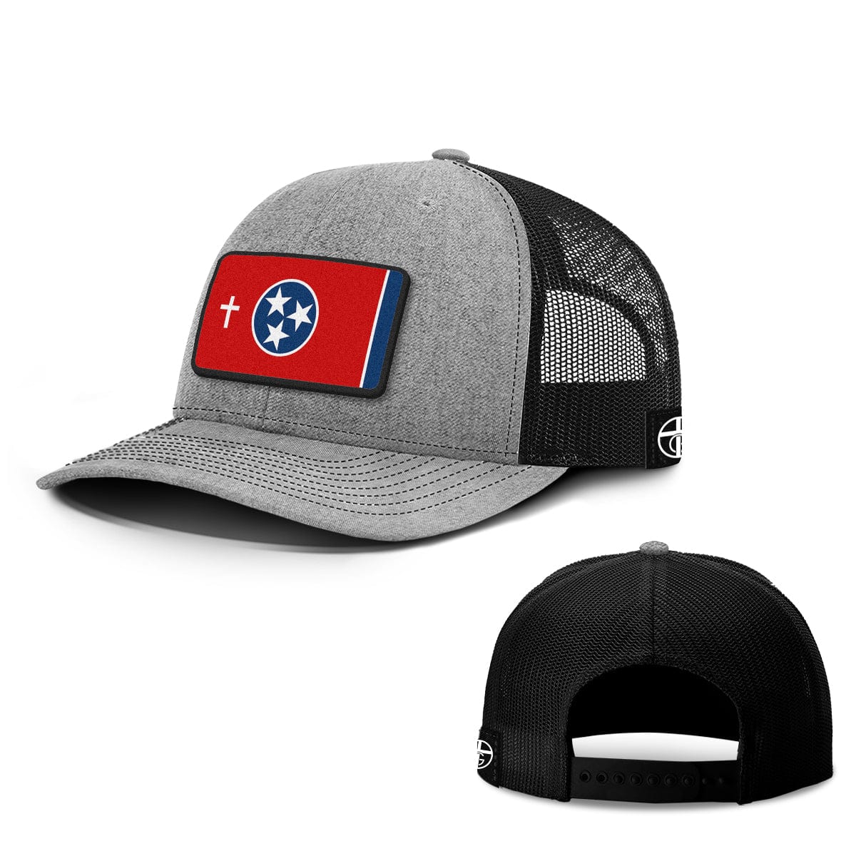 Our True God Hat Snapback / Heather and Black / One Size Tennessee is God’s Country Patch Hats