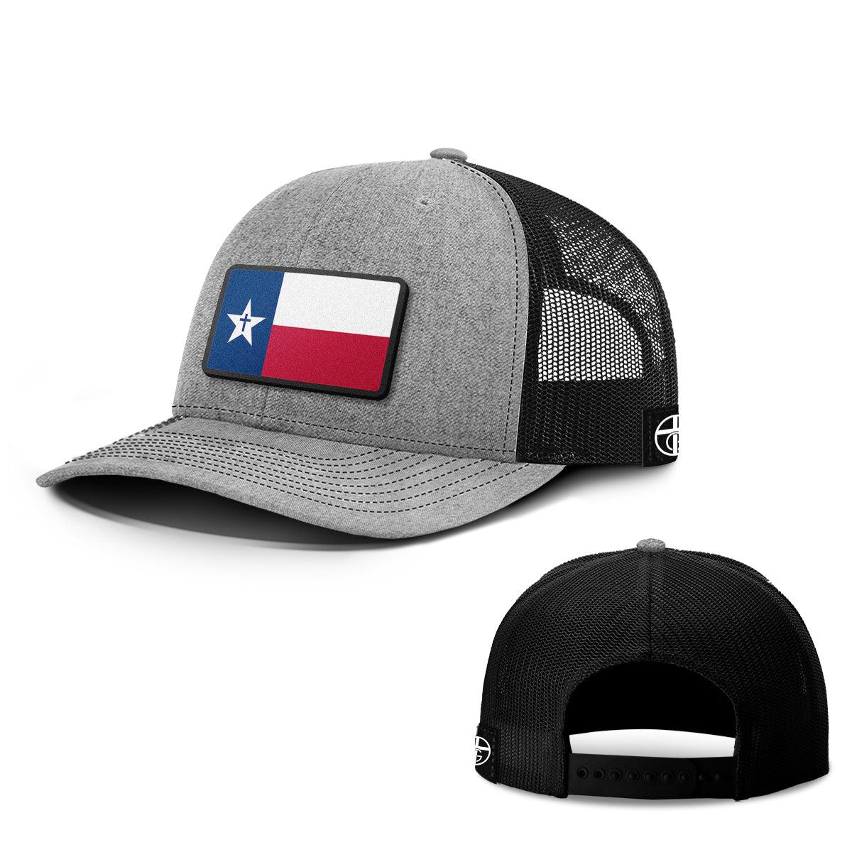 Our True God Hat Snapback / Heather and Black / One Size Texas is God’s Country Patch Hats