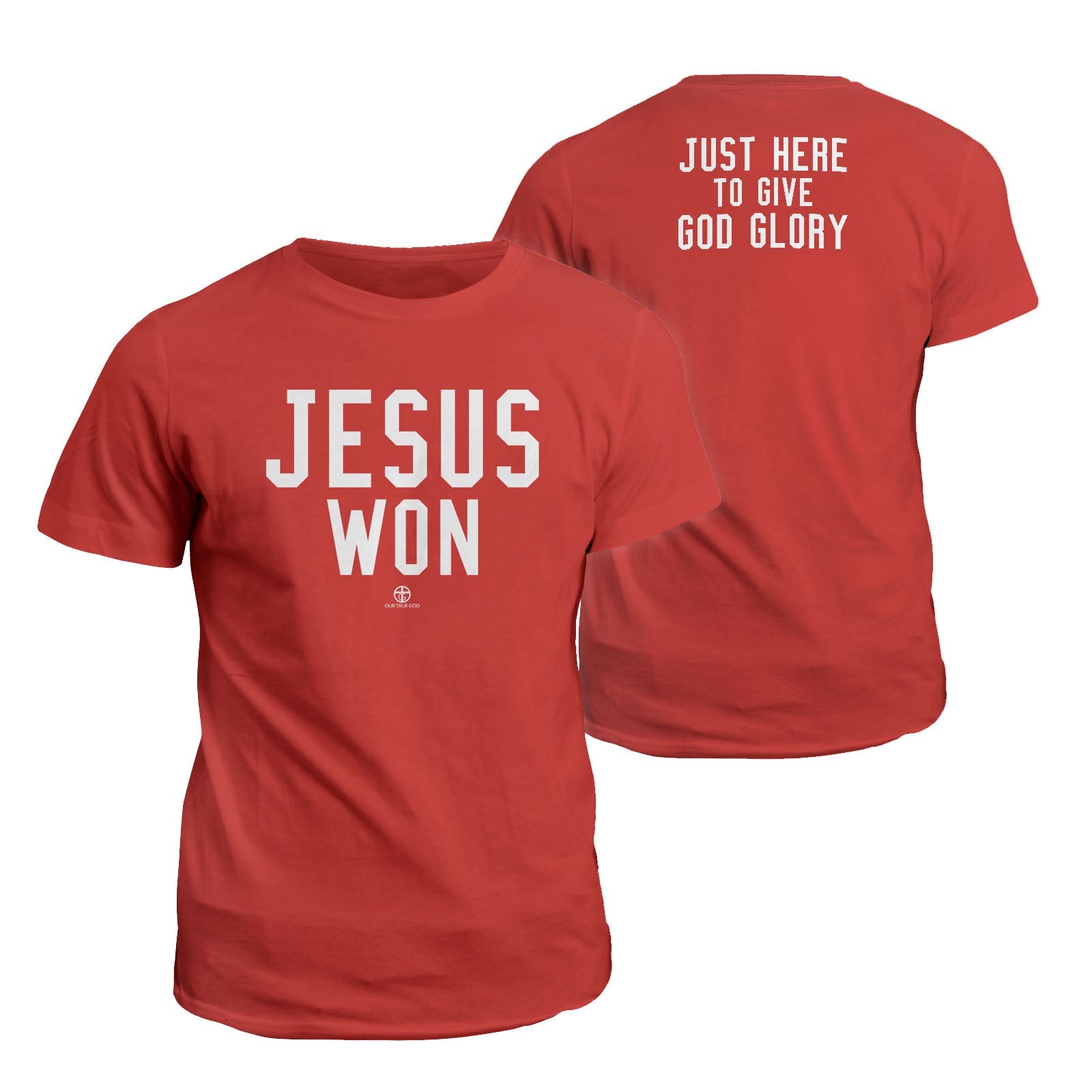 Jesus Won T-Shirt (Front and Back)