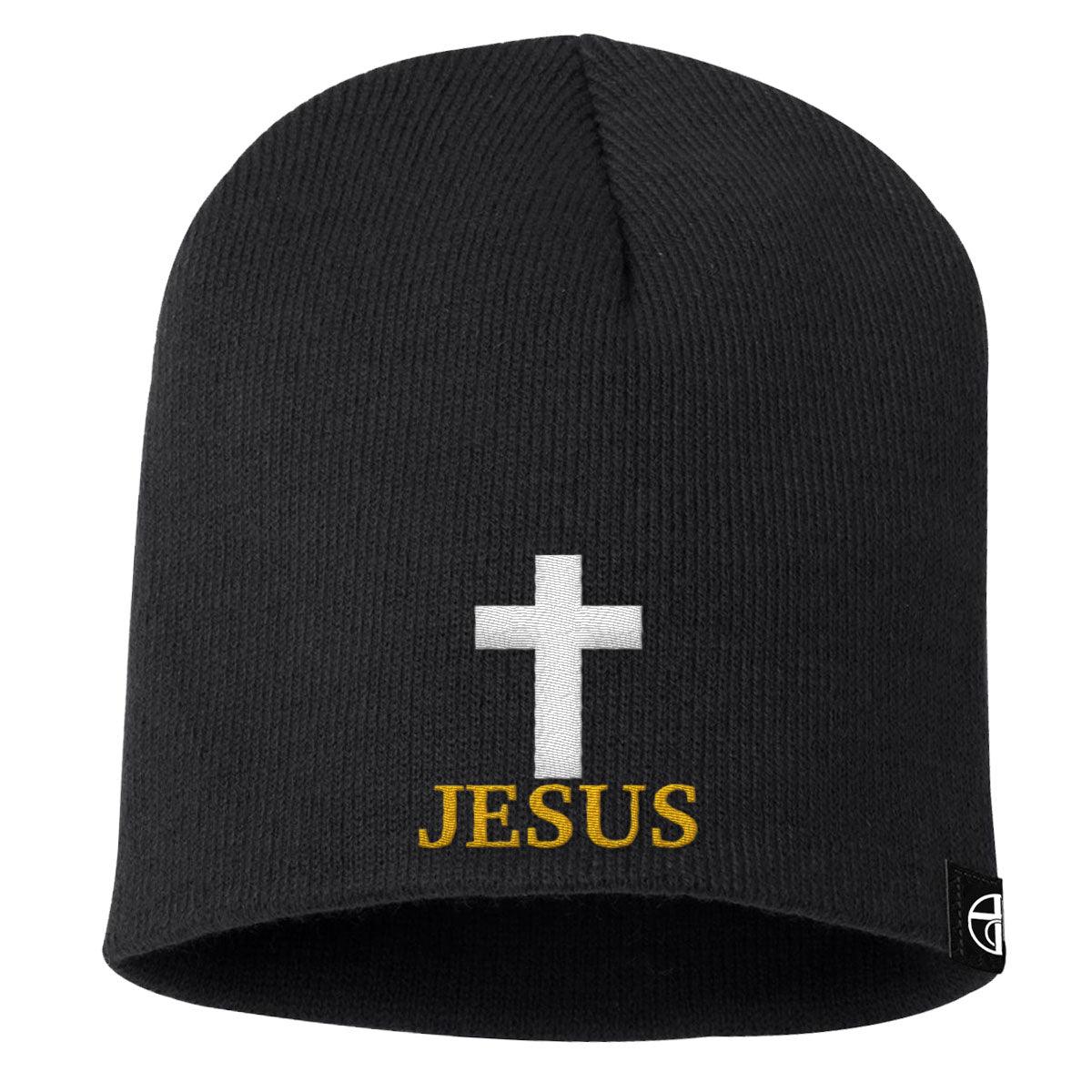 Jesus Cross Beanies - Our True God