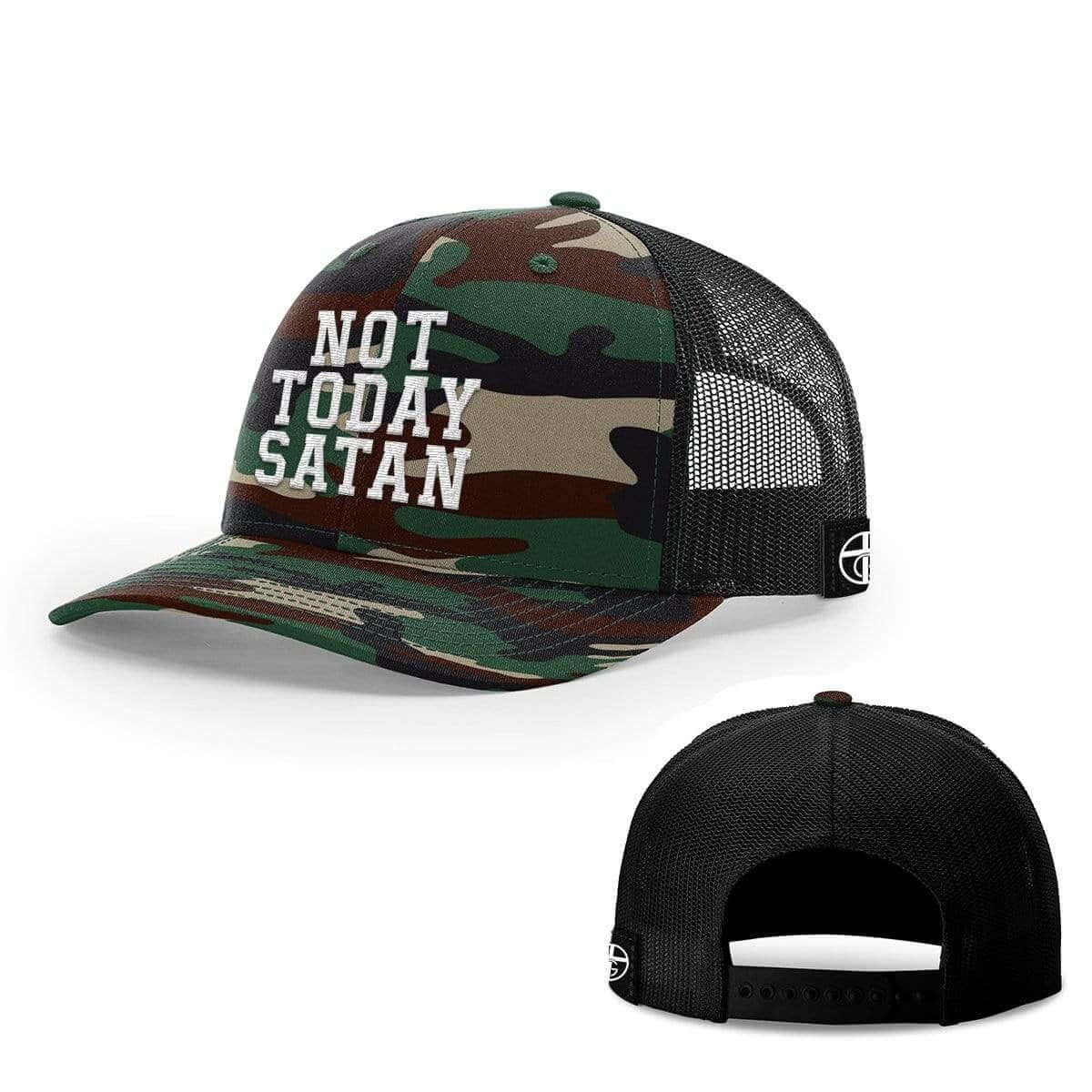 Not Today Satan Hats - Our True God