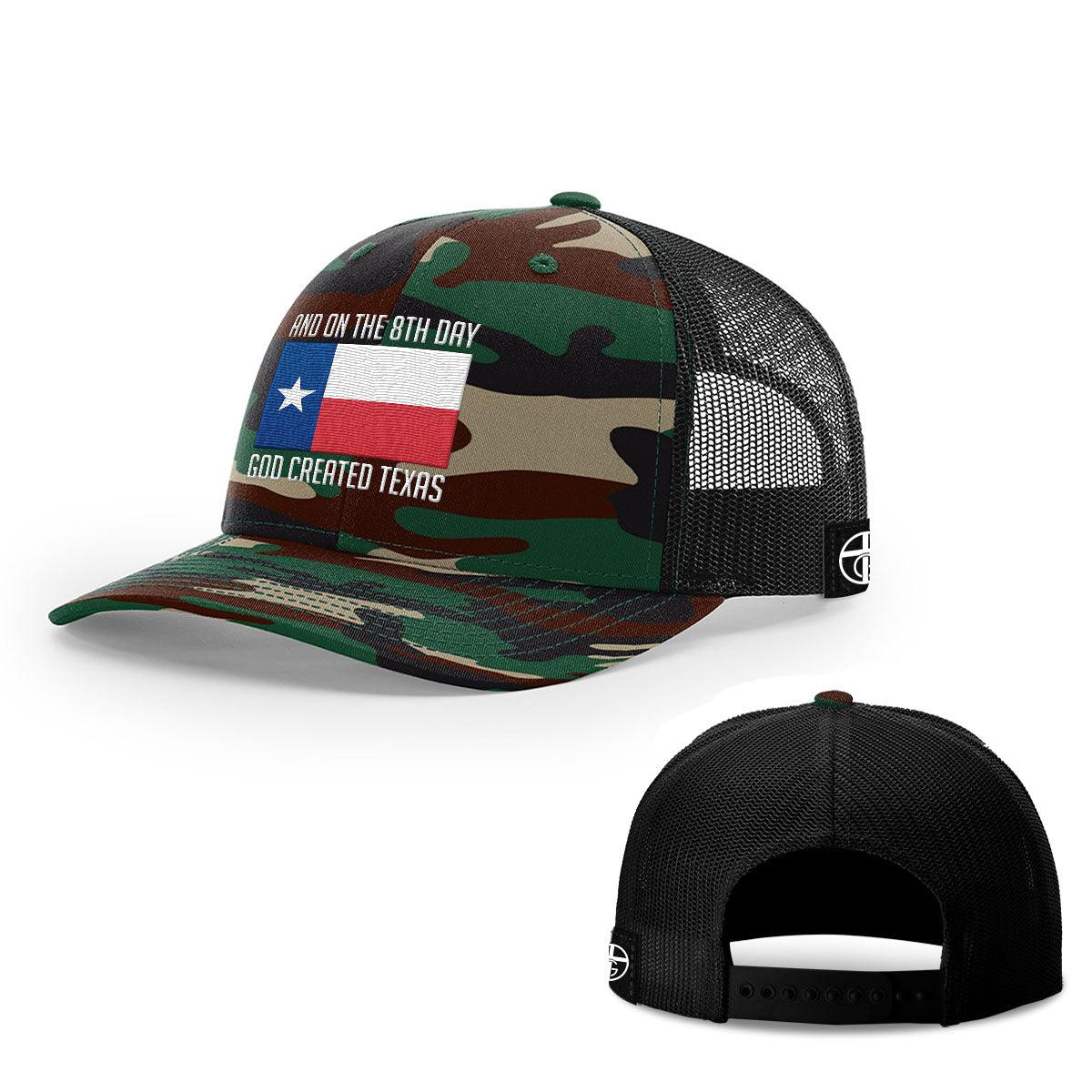 God Created Texas Hats - Our True God