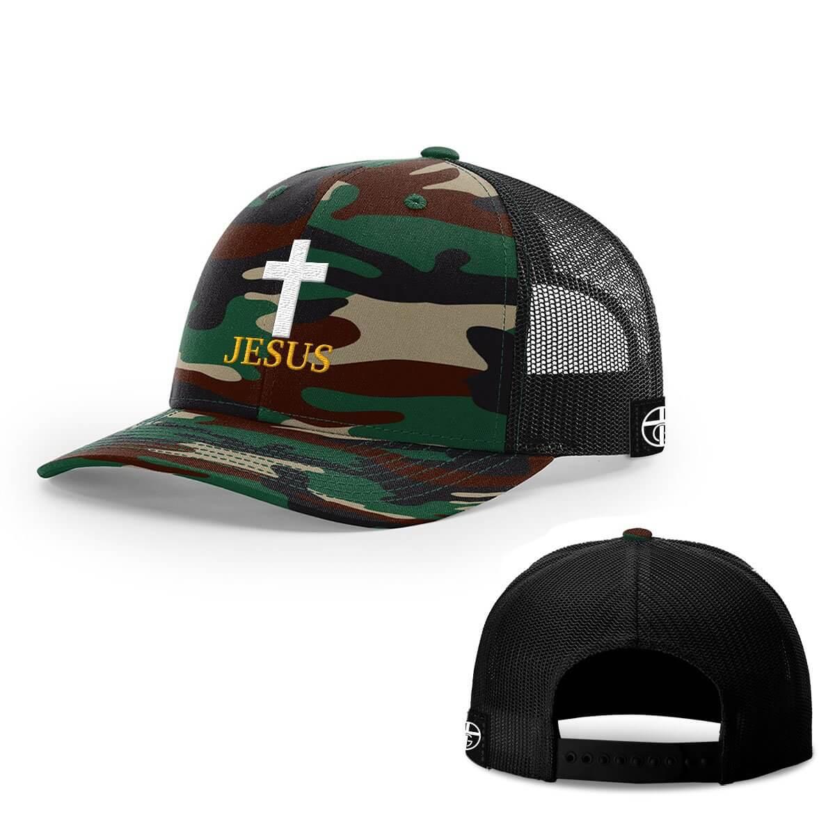 Jesus Cross Hats - Our True God