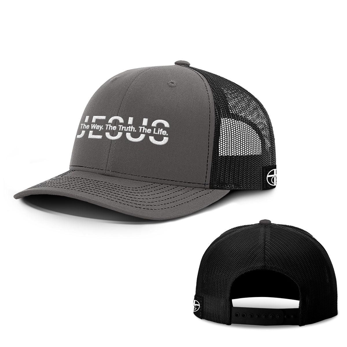 Jesus The Way. The Truth. The Life. Hats - Our True God