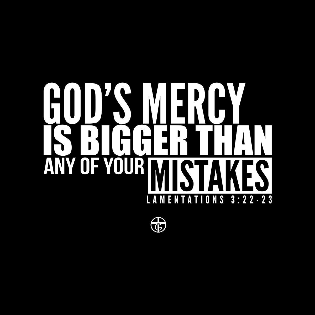 God's Mercy is Bigger Long Sleeve - Our True God