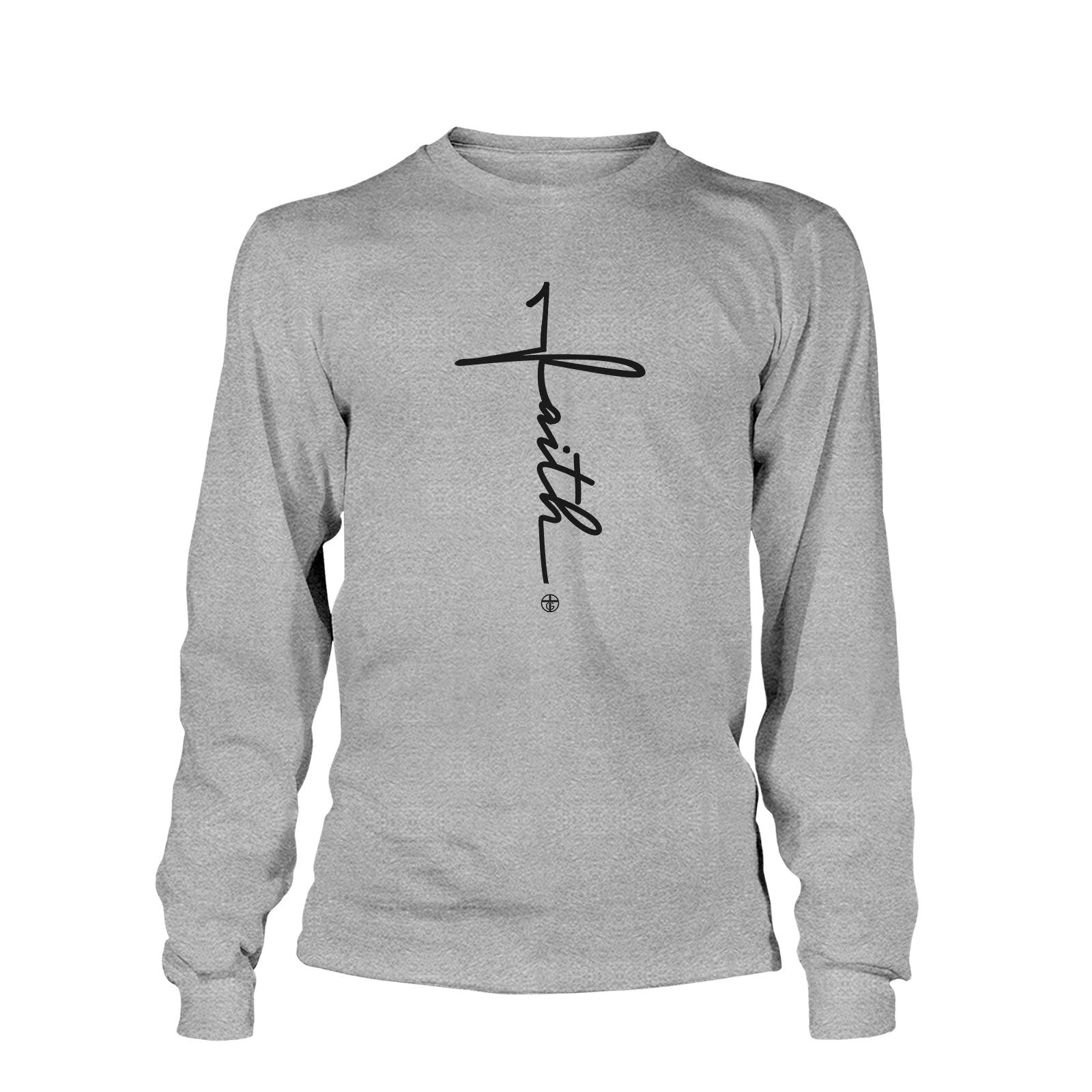 Faith Cross Long Sleeve - Our True God