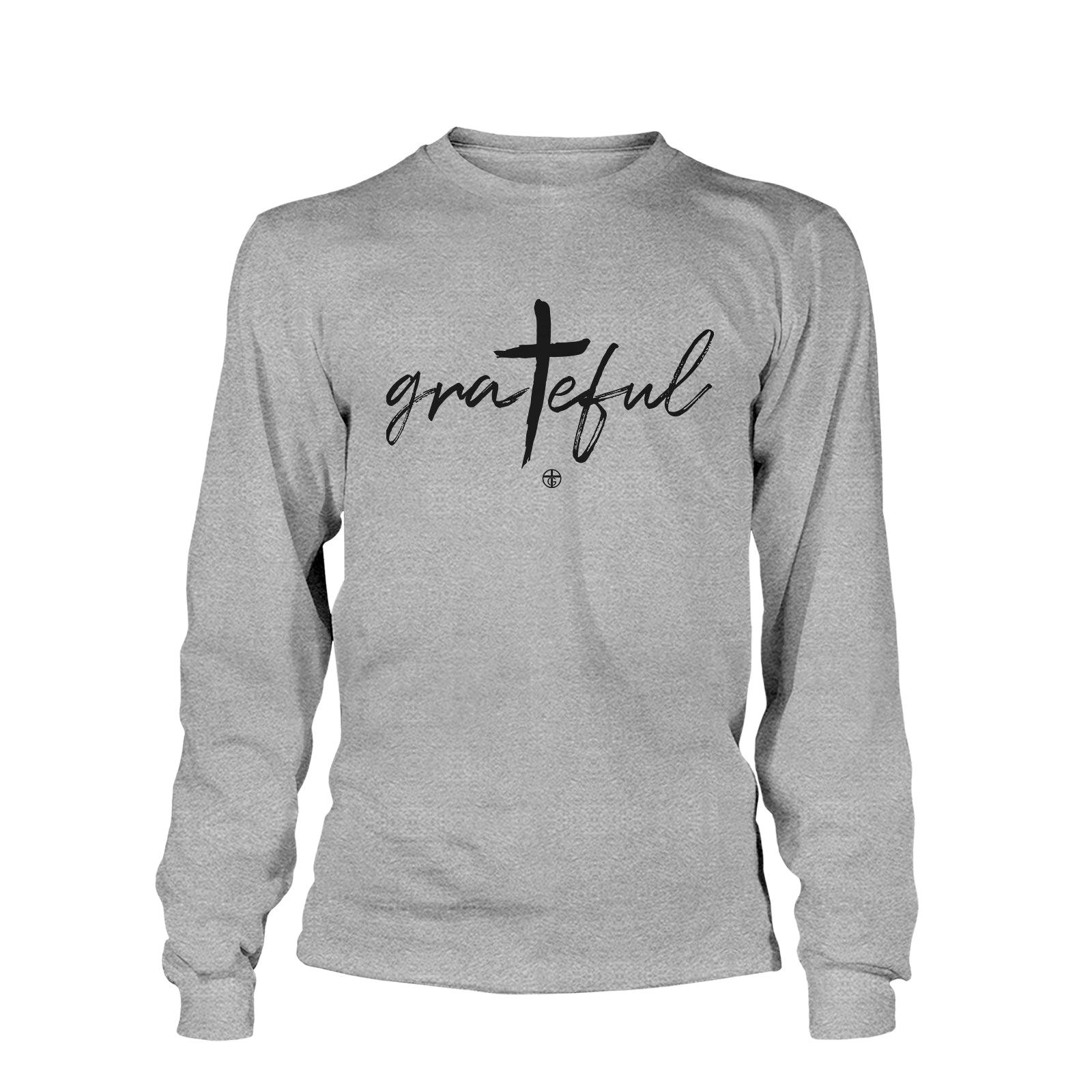 Grateful Cross Long Sleeves - Our True God