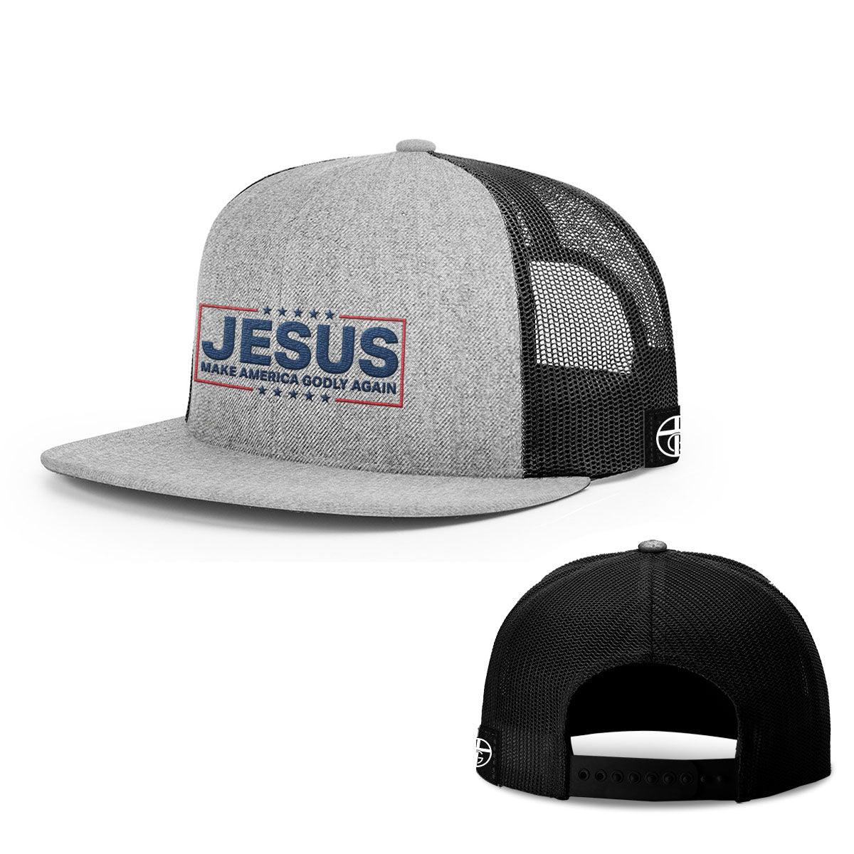 Jesus Make America Godly Again Hats - Our True God