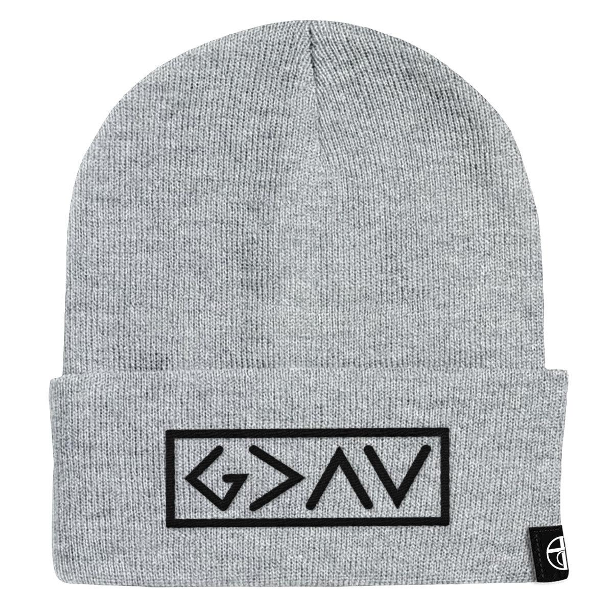 God is Greater Than the Highs and Lows Beanies - Our True God