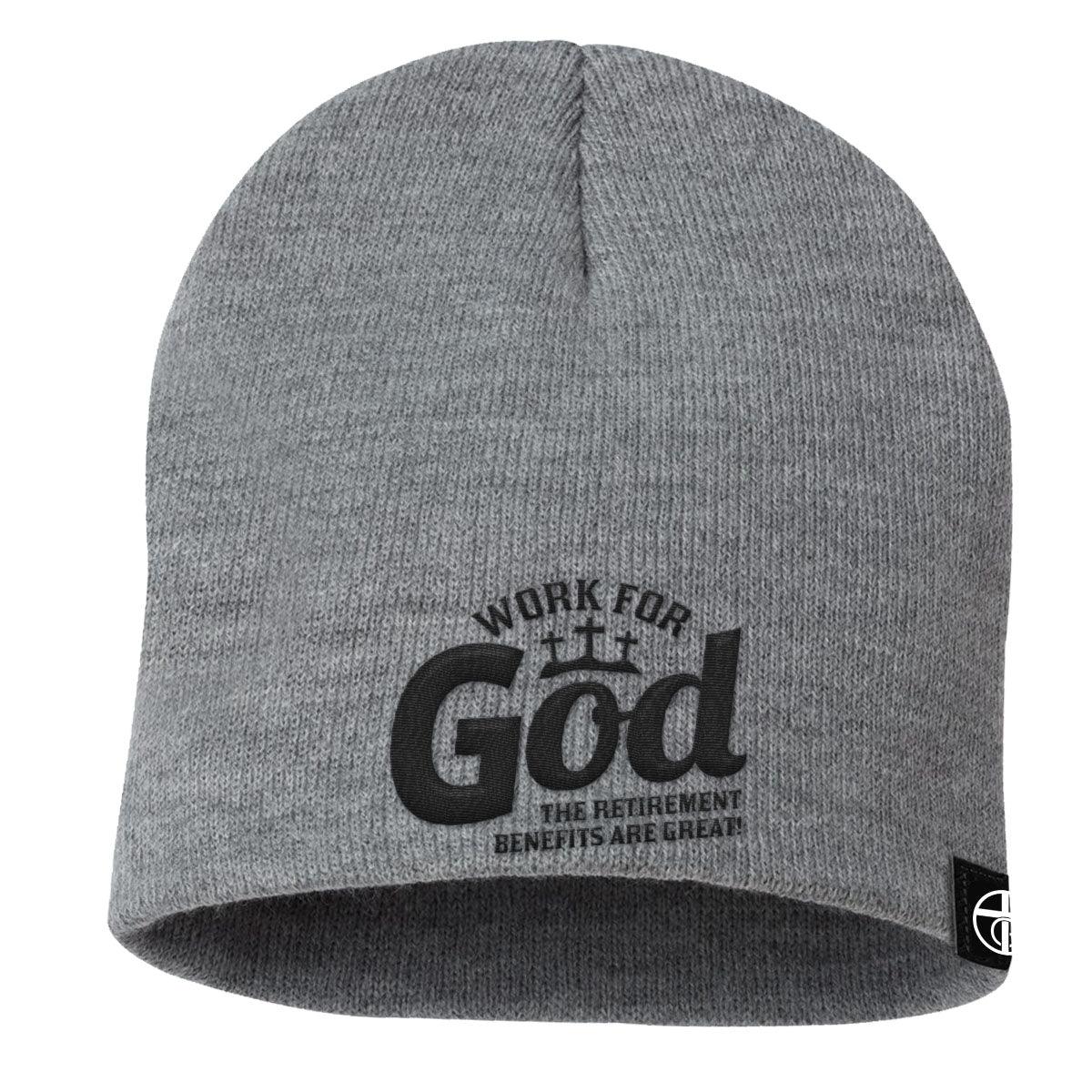 Work For God Beanies - Our True God